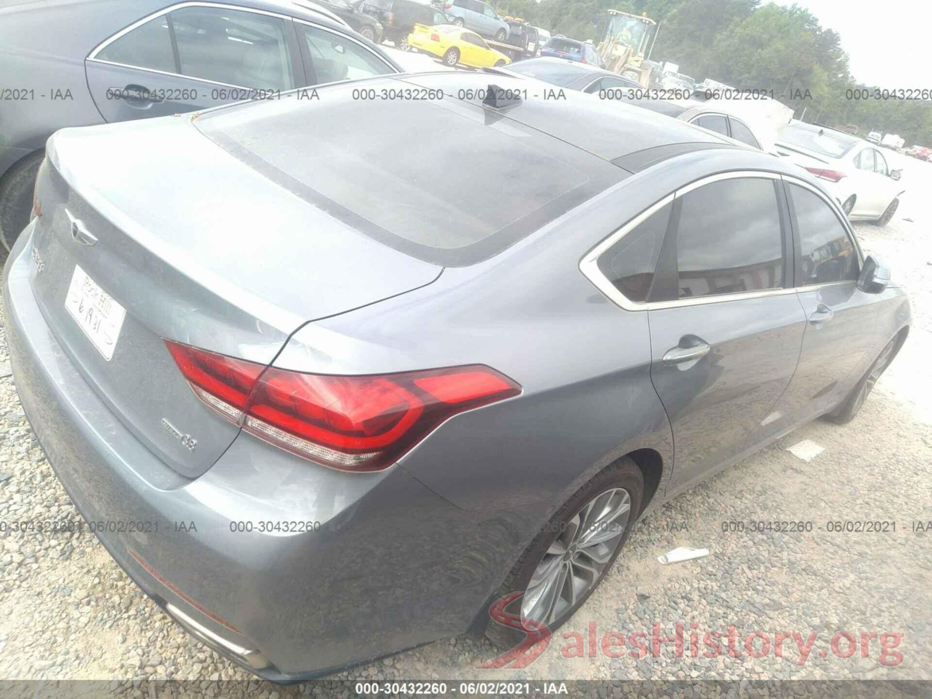 KMHGN4JE9GU116832 2016 HYUNDAI GENESIS