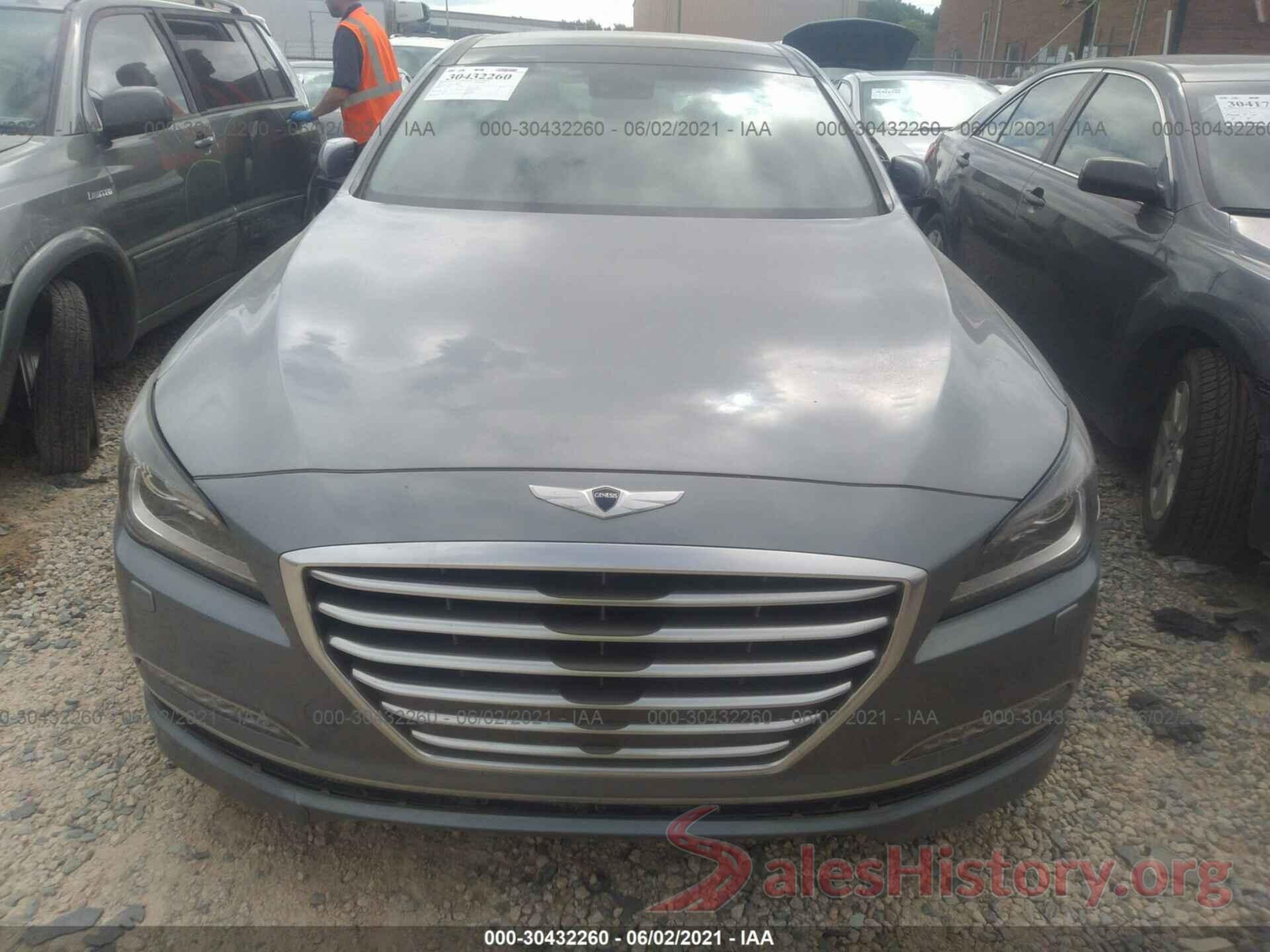 KMHGN4JE9GU116832 2016 HYUNDAI GENESIS