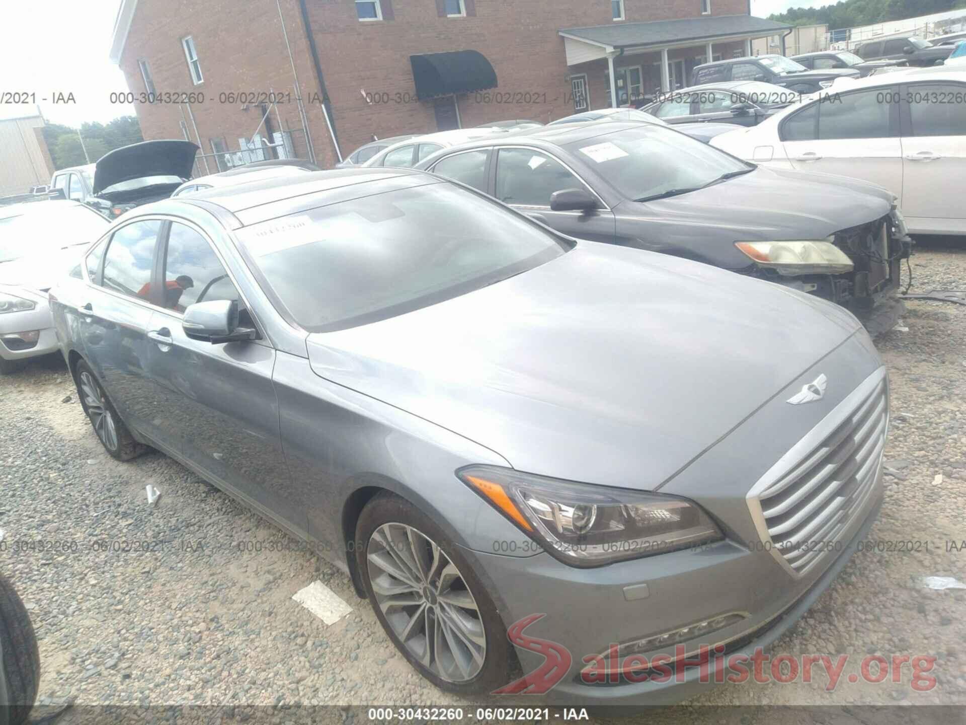 KMHGN4JE9GU116832 2016 HYUNDAI GENESIS