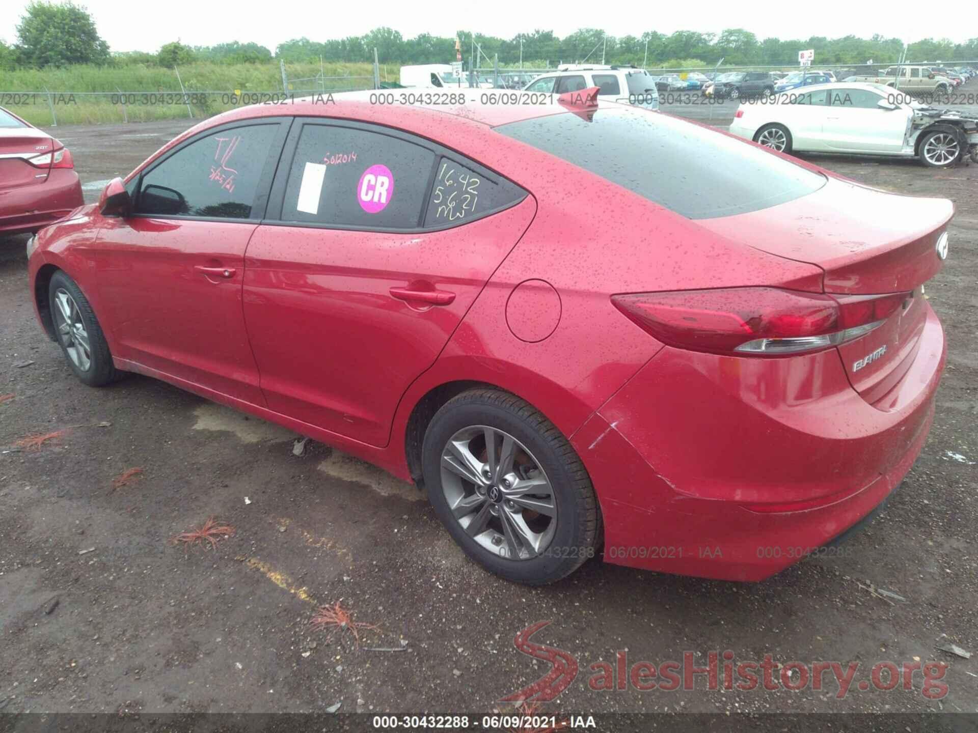 5NPD84LF4JH218576 2018 HYUNDAI ELANTRA