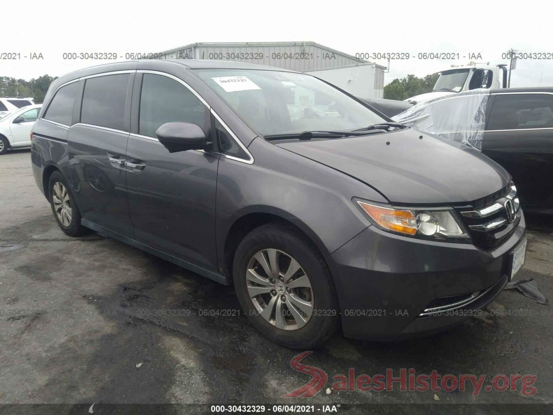 5FNRL5H6XGB008560 2016 HONDA ODYSSEY