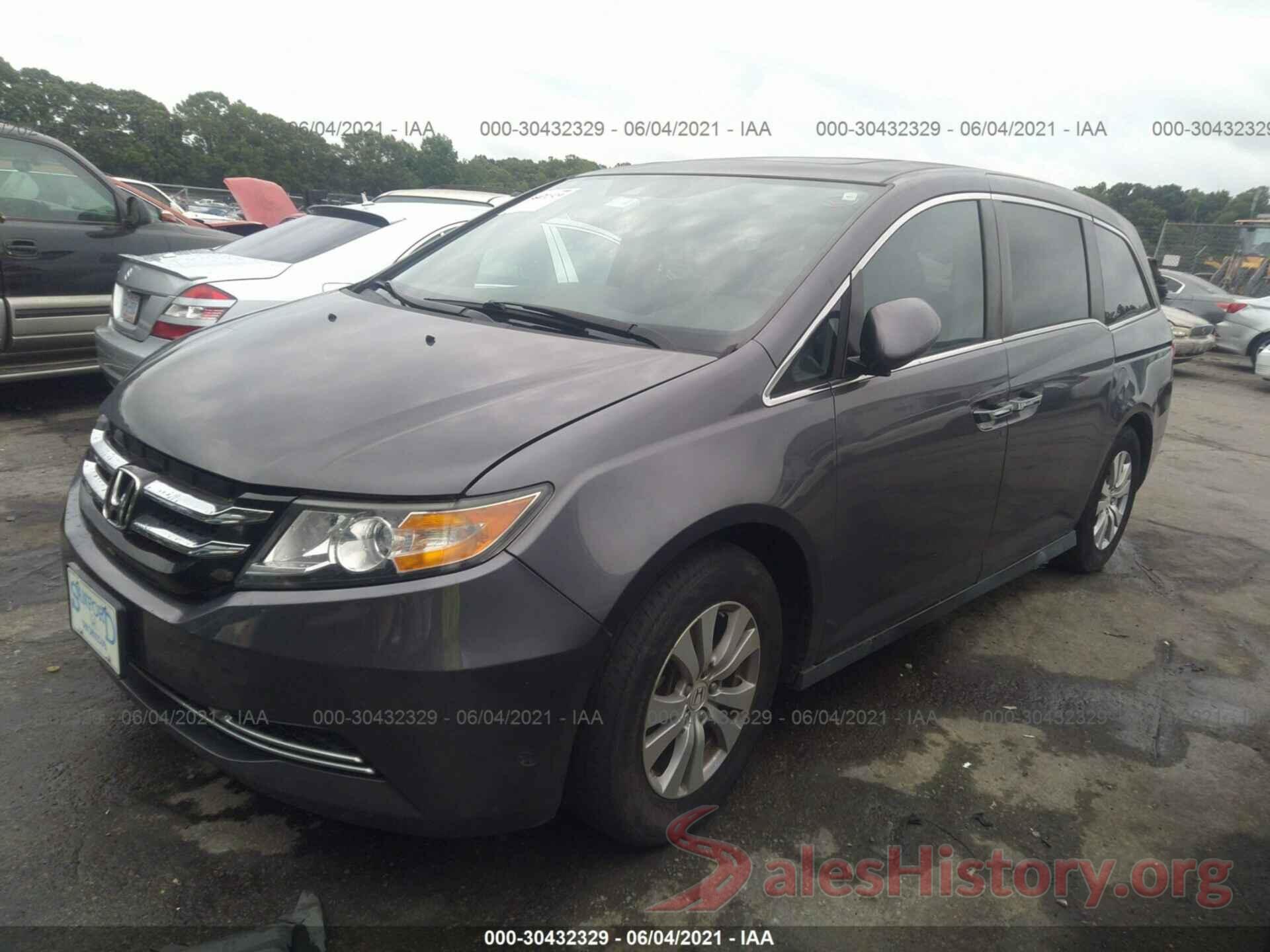 5FNRL5H6XGB008560 2016 HONDA ODYSSEY