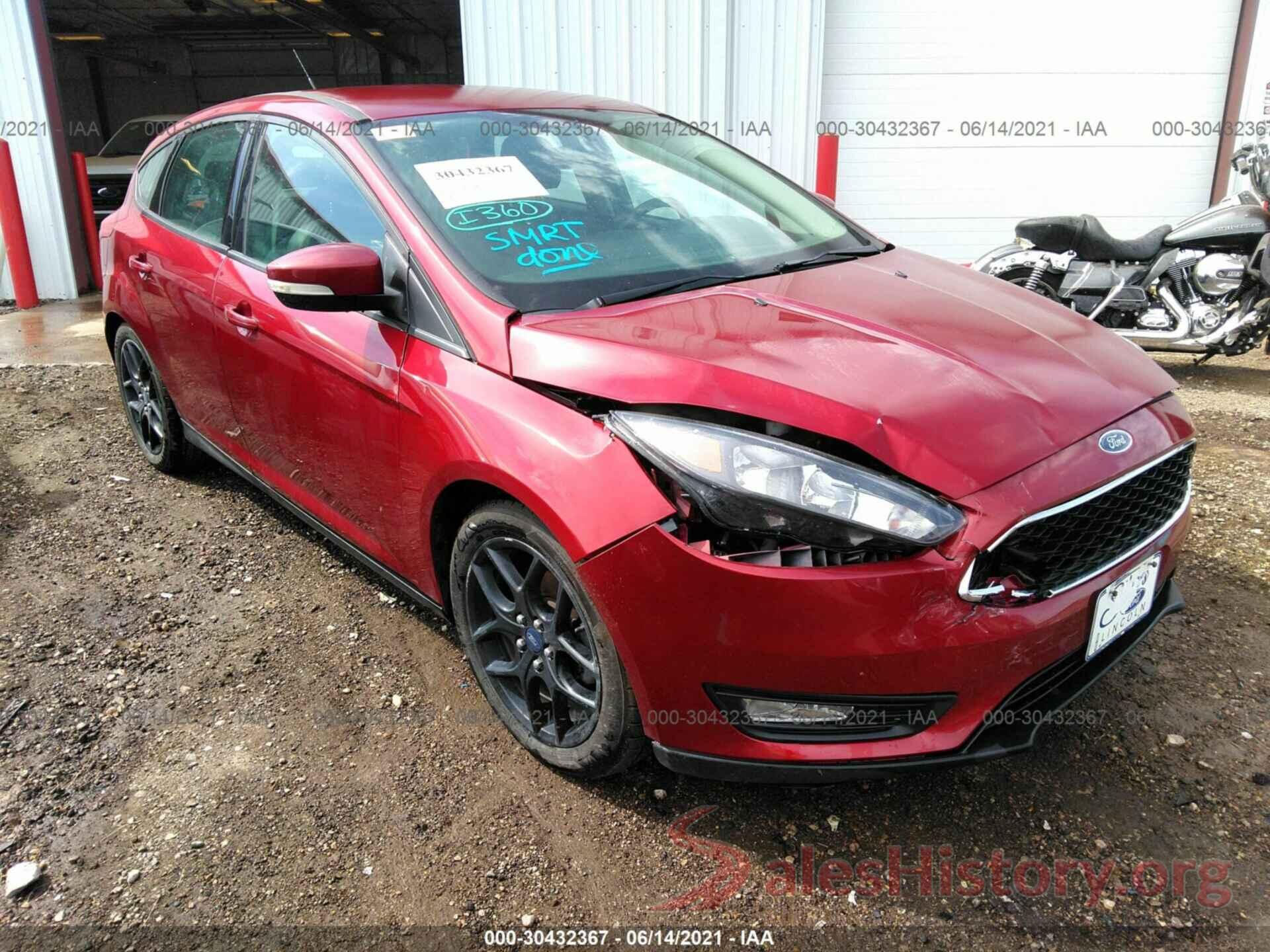 1FADP3K2XGL253564 2016 FORD FOCUS