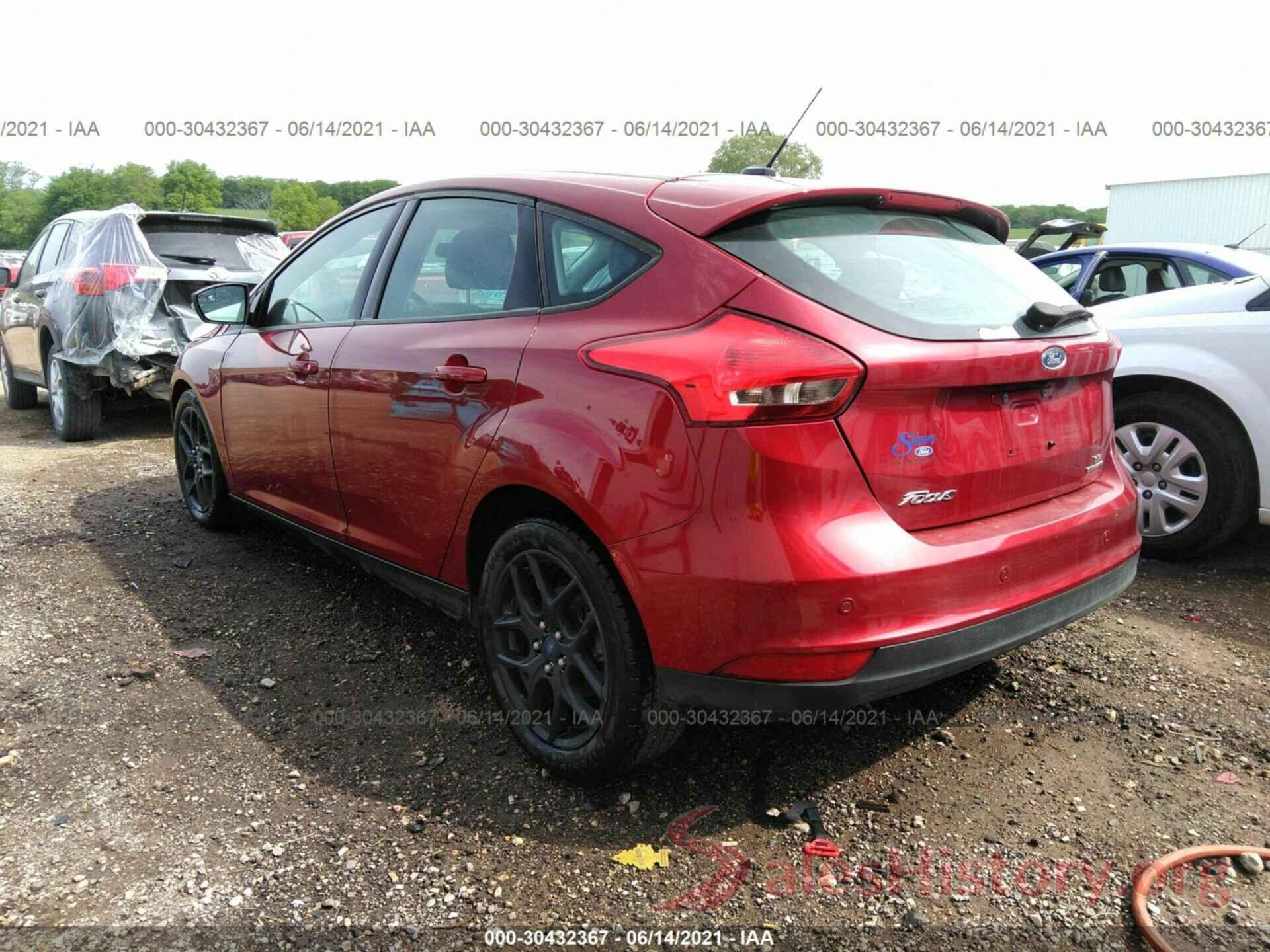 1FADP3K2XGL253564 2016 FORD FOCUS