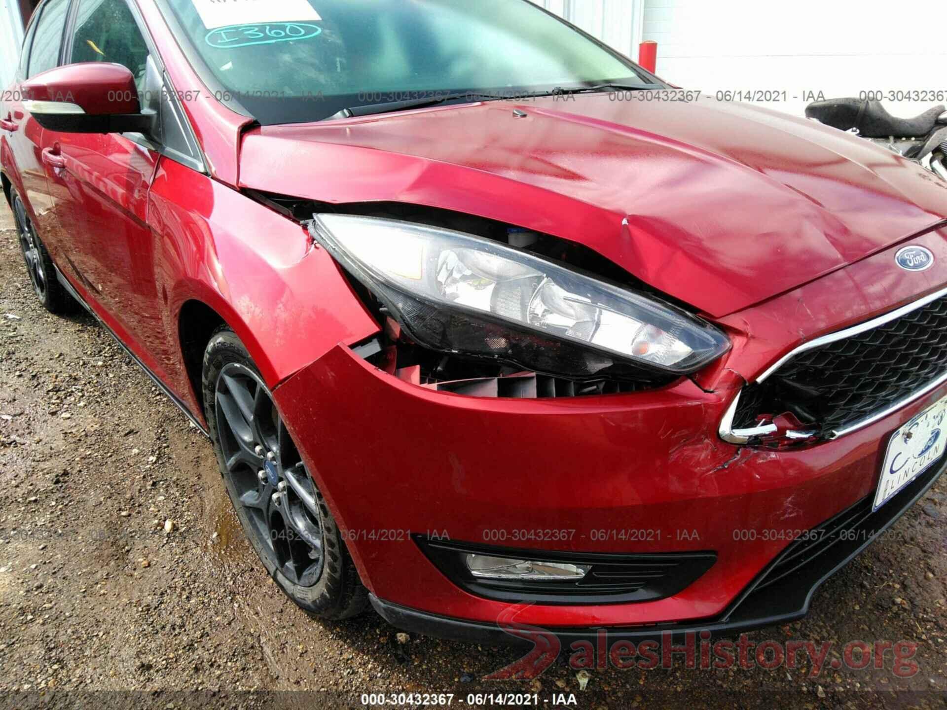 1FADP3K2XGL253564 2016 FORD FOCUS