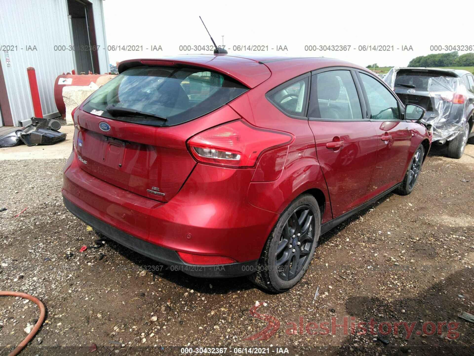 1FADP3K2XGL253564 2016 FORD FOCUS