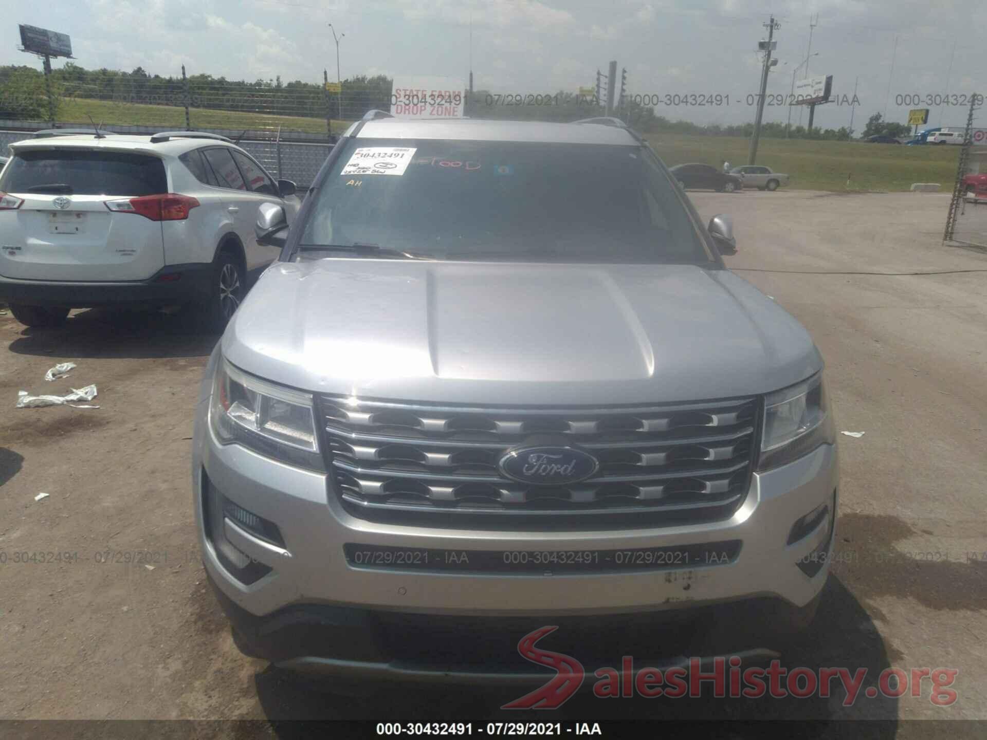 1FM5K7F82HGC06750 2017 FORD EXPLORER