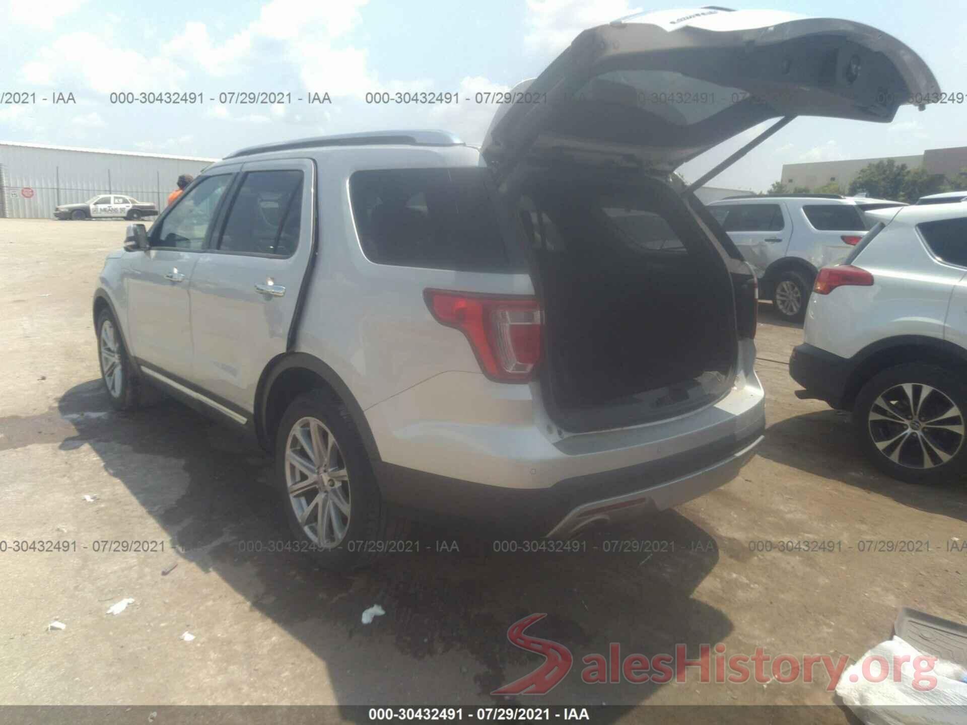 1FM5K7F82HGC06750 2017 FORD EXPLORER