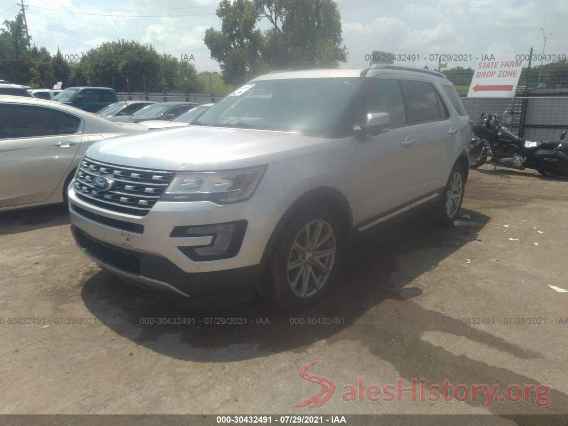 1FM5K7F82HGC06750 2017 FORD EXPLORER