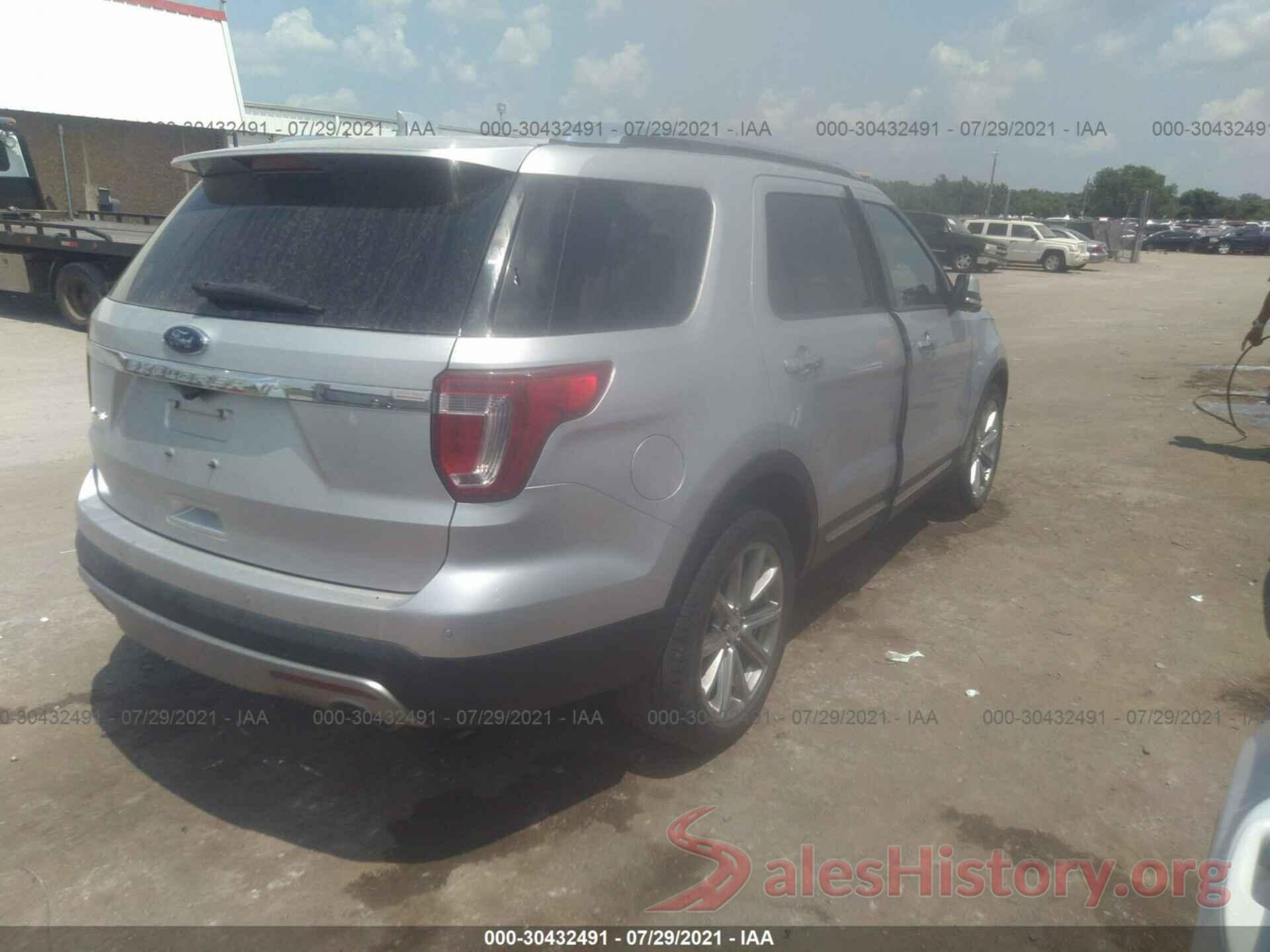 1FM5K7F82HGC06750 2017 FORD EXPLORER