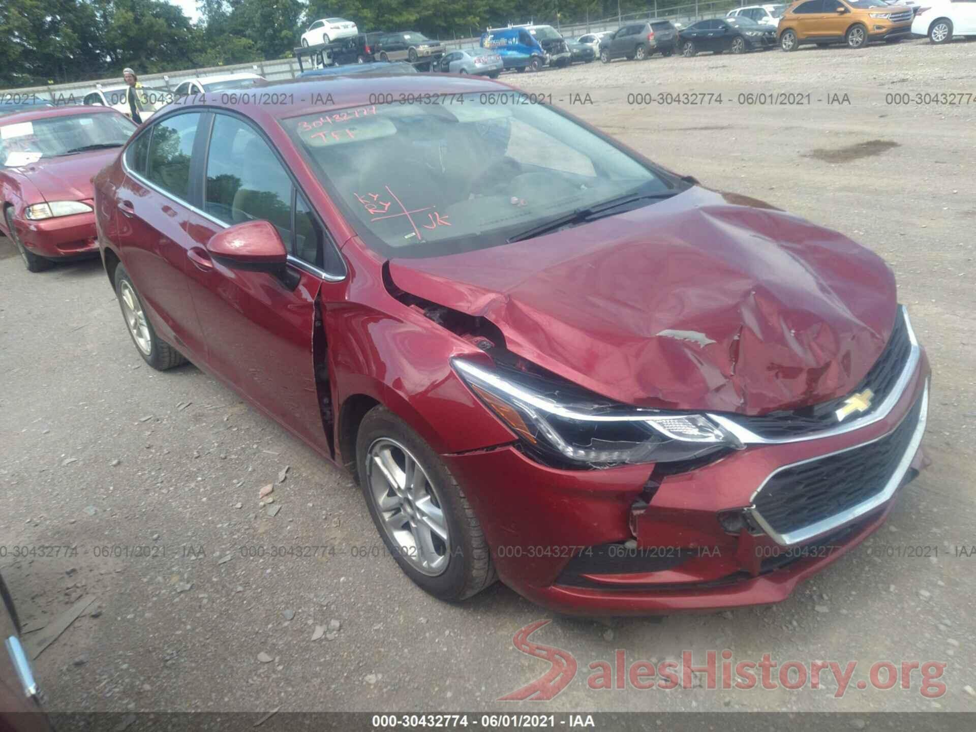 1G1BE5SM5J7168600 2018 CHEVROLET CRUZE