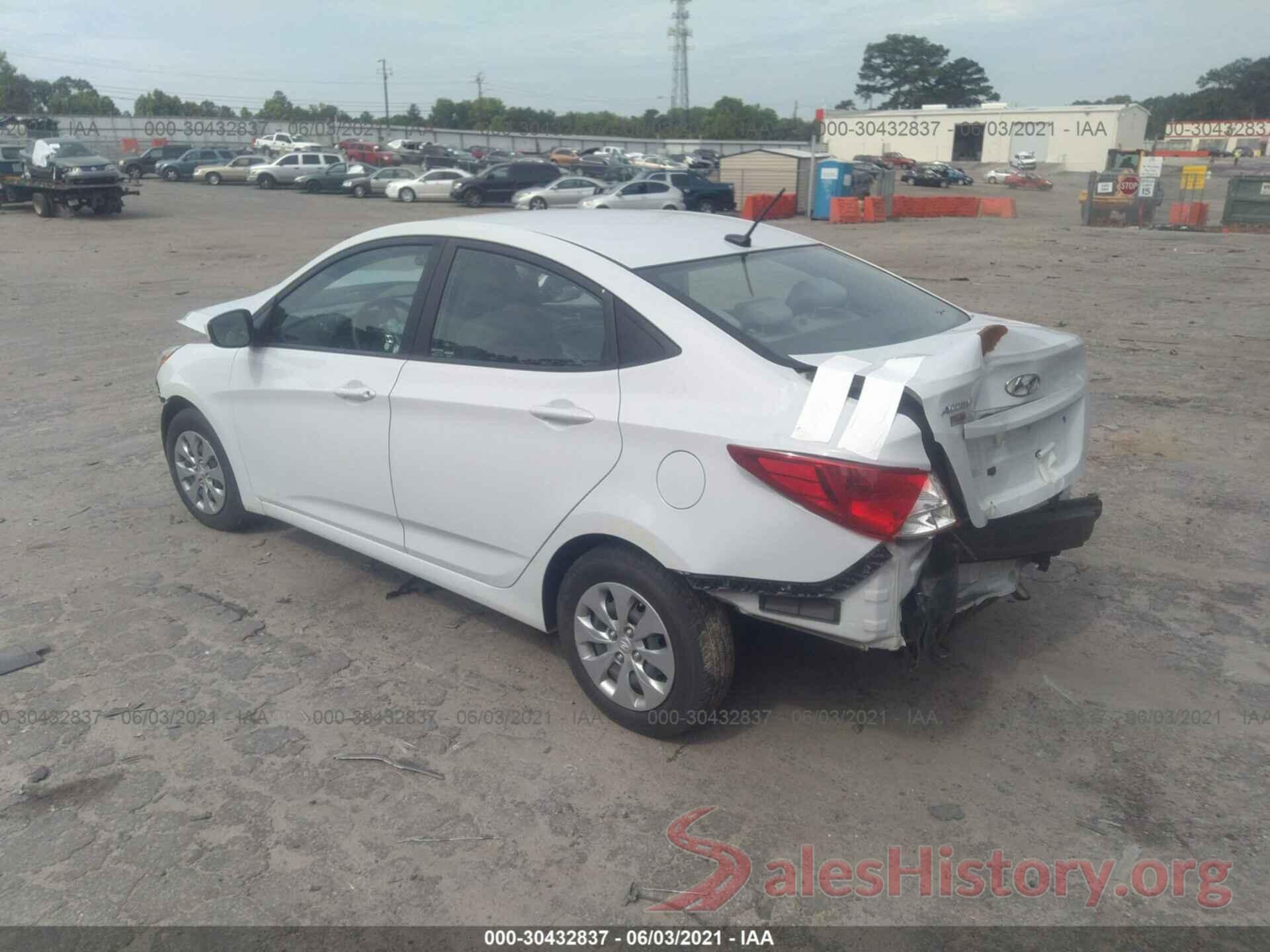 KMHCT4AE6HU381245 2017 HYUNDAI ACCENT