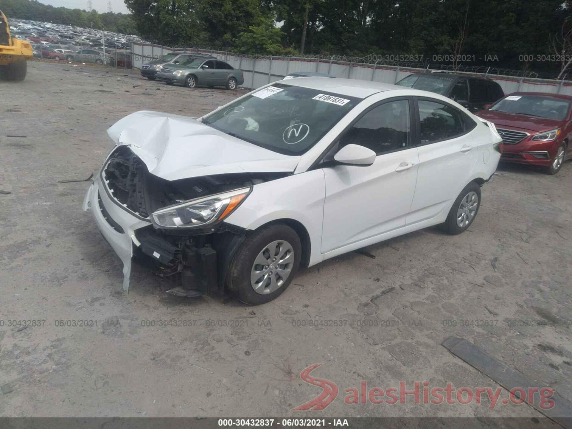 KMHCT4AE6HU381245 2017 HYUNDAI ACCENT