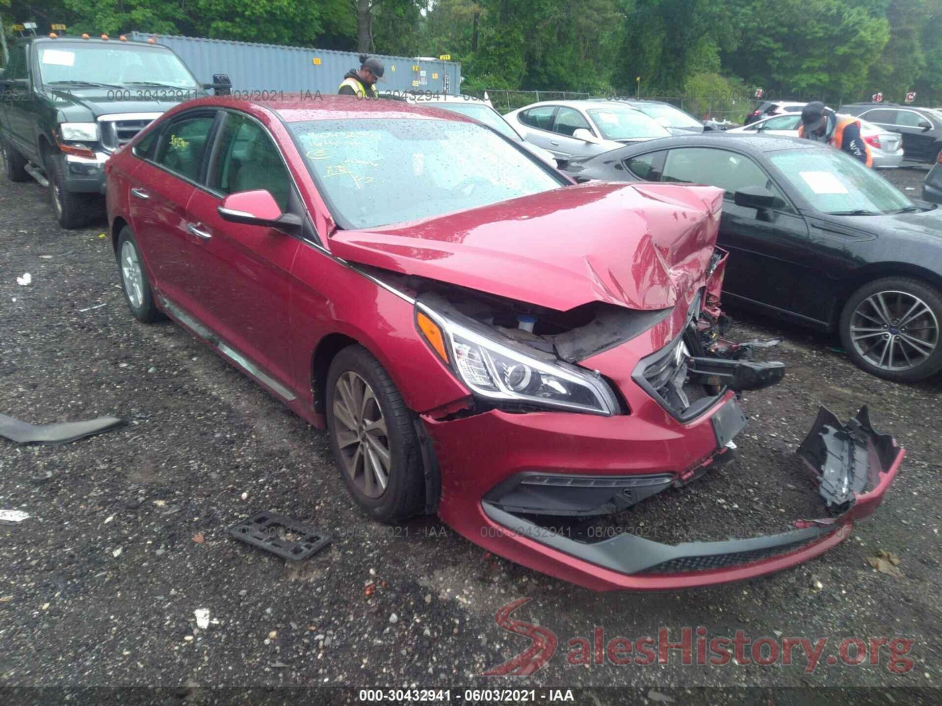 5NPE34AF2GH260517 2016 HYUNDAI SONATA