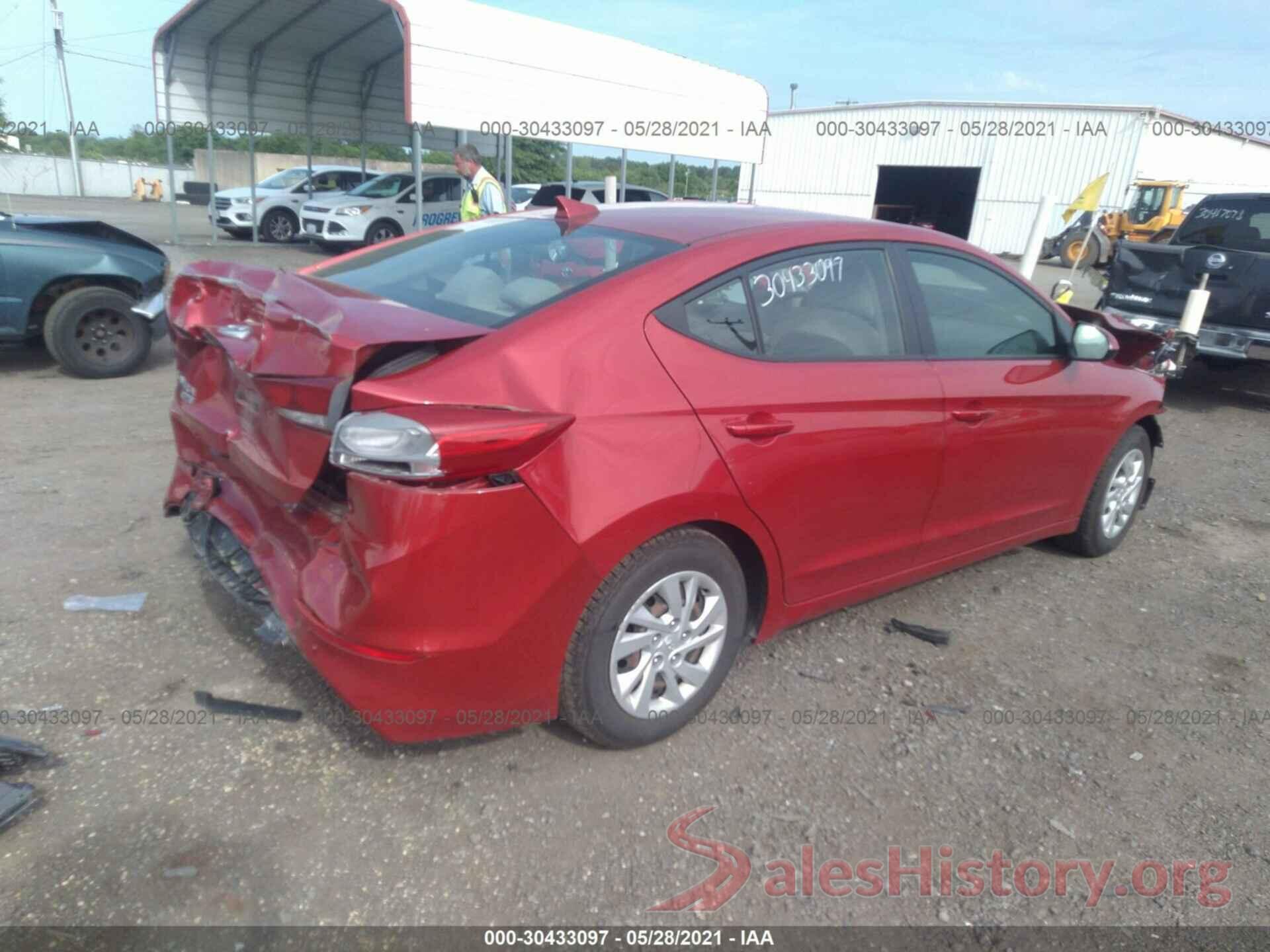 5NPD74LFXHH068194 2017 HYUNDAI ELANTRA