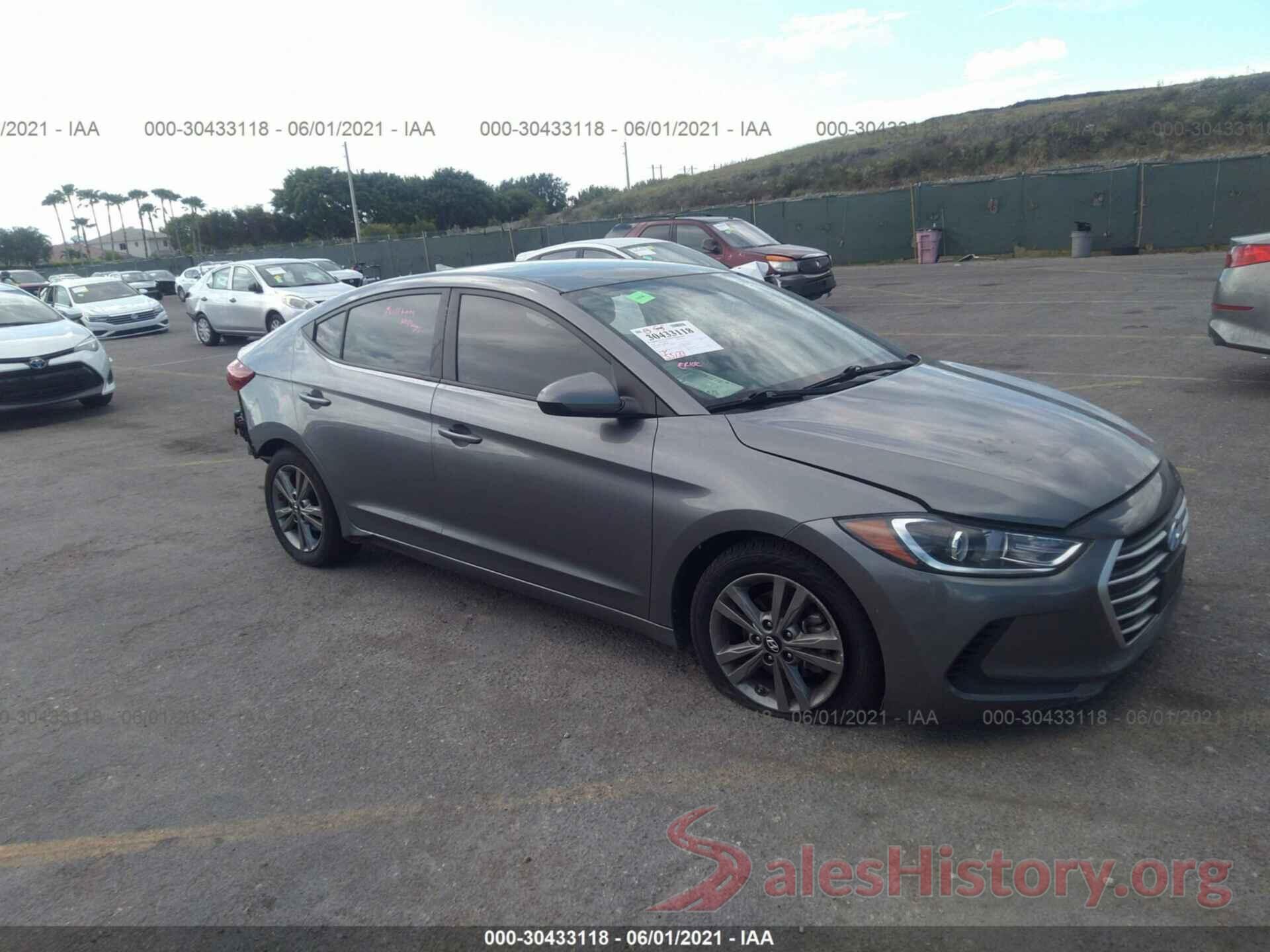 5NPD84LF5JH305208 2018 HYUNDAI ELANTRA