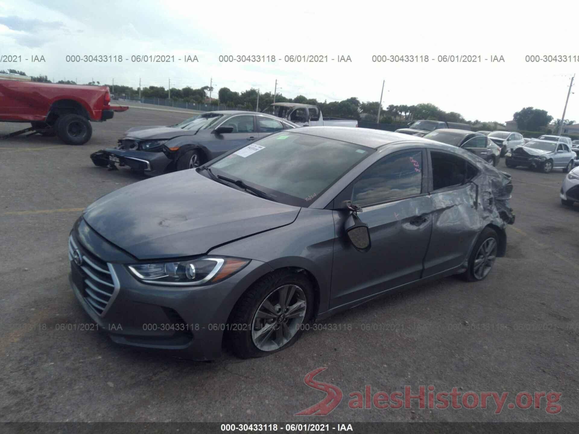 5NPD84LF5JH305208 2018 HYUNDAI ELANTRA