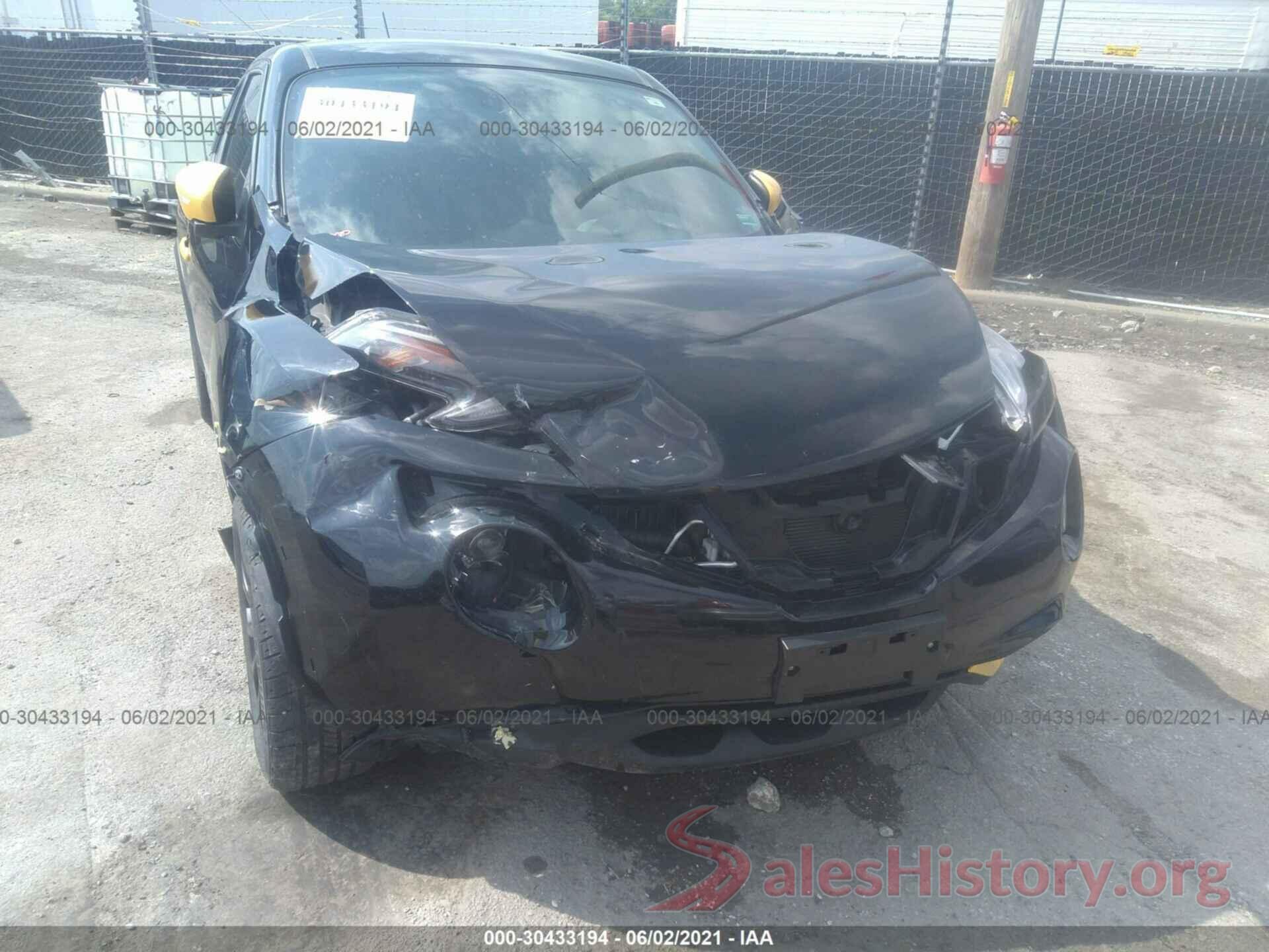 JN8AF5MR0GT603908 2016 NISSAN JUKE