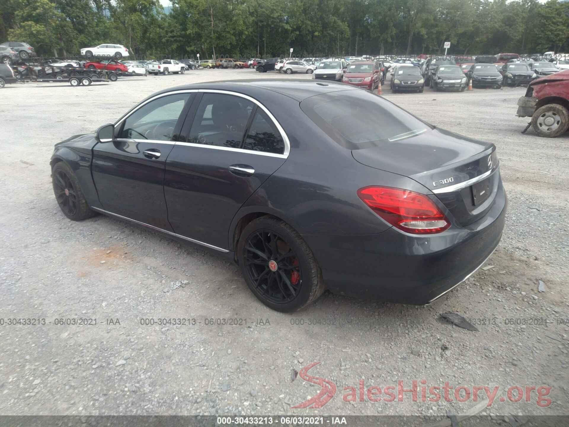 55SWF4JB4GU119468 2016 MERCEDES-BENZ C-CLASS