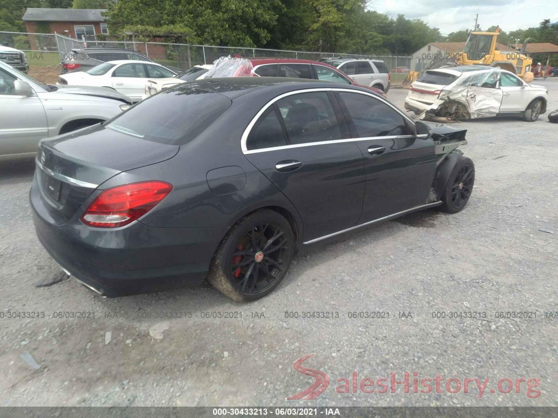 55SWF4JB4GU119468 2016 MERCEDES-BENZ C-CLASS