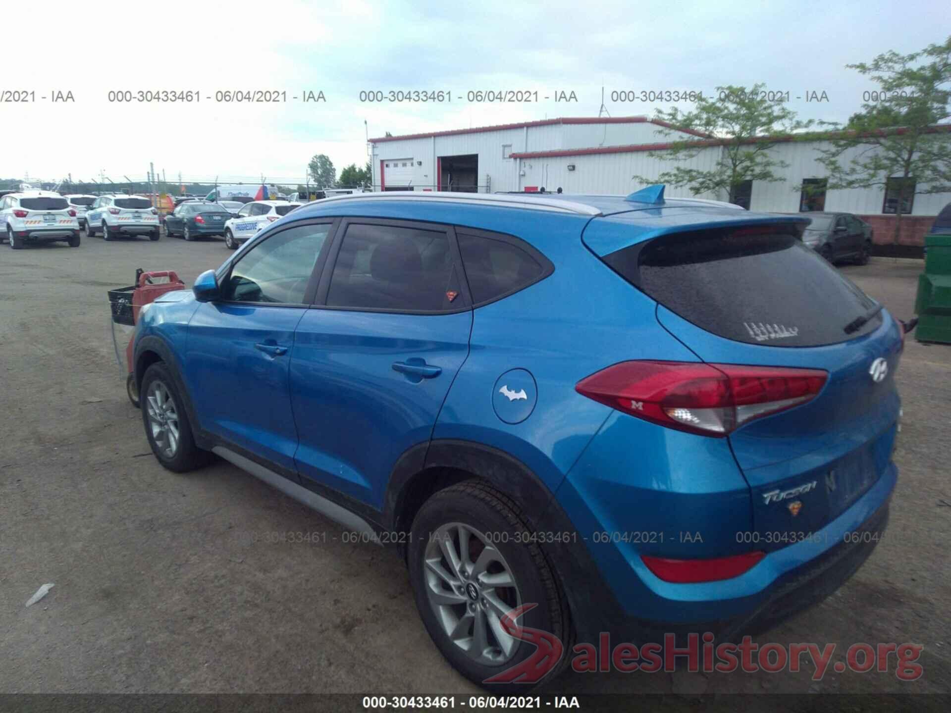 KM8J3CA41JU604421 2018 HYUNDAI TUCSON