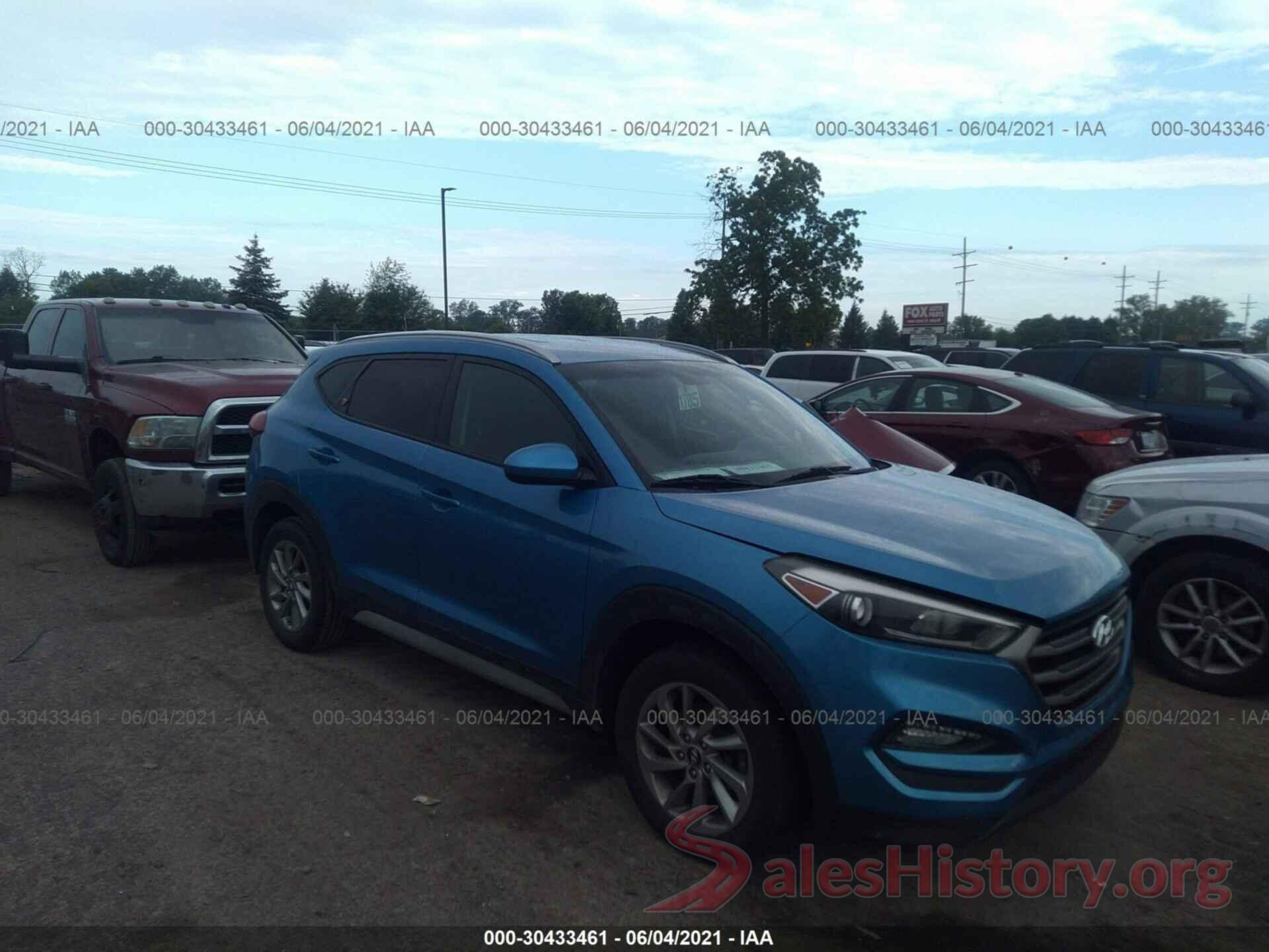 KM8J3CA41JU604421 2018 HYUNDAI TUCSON