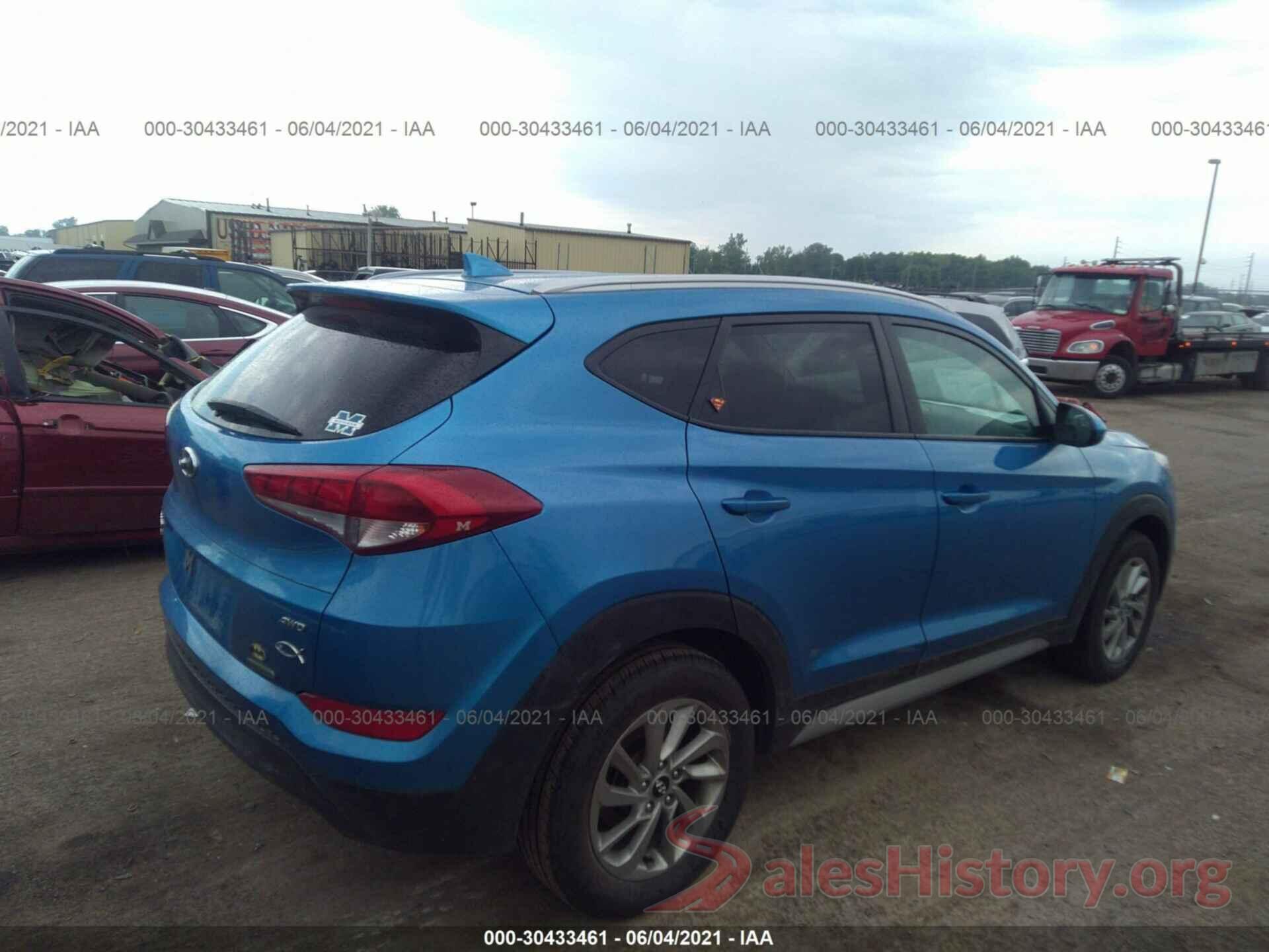 KM8J3CA41JU604421 2018 HYUNDAI TUCSON