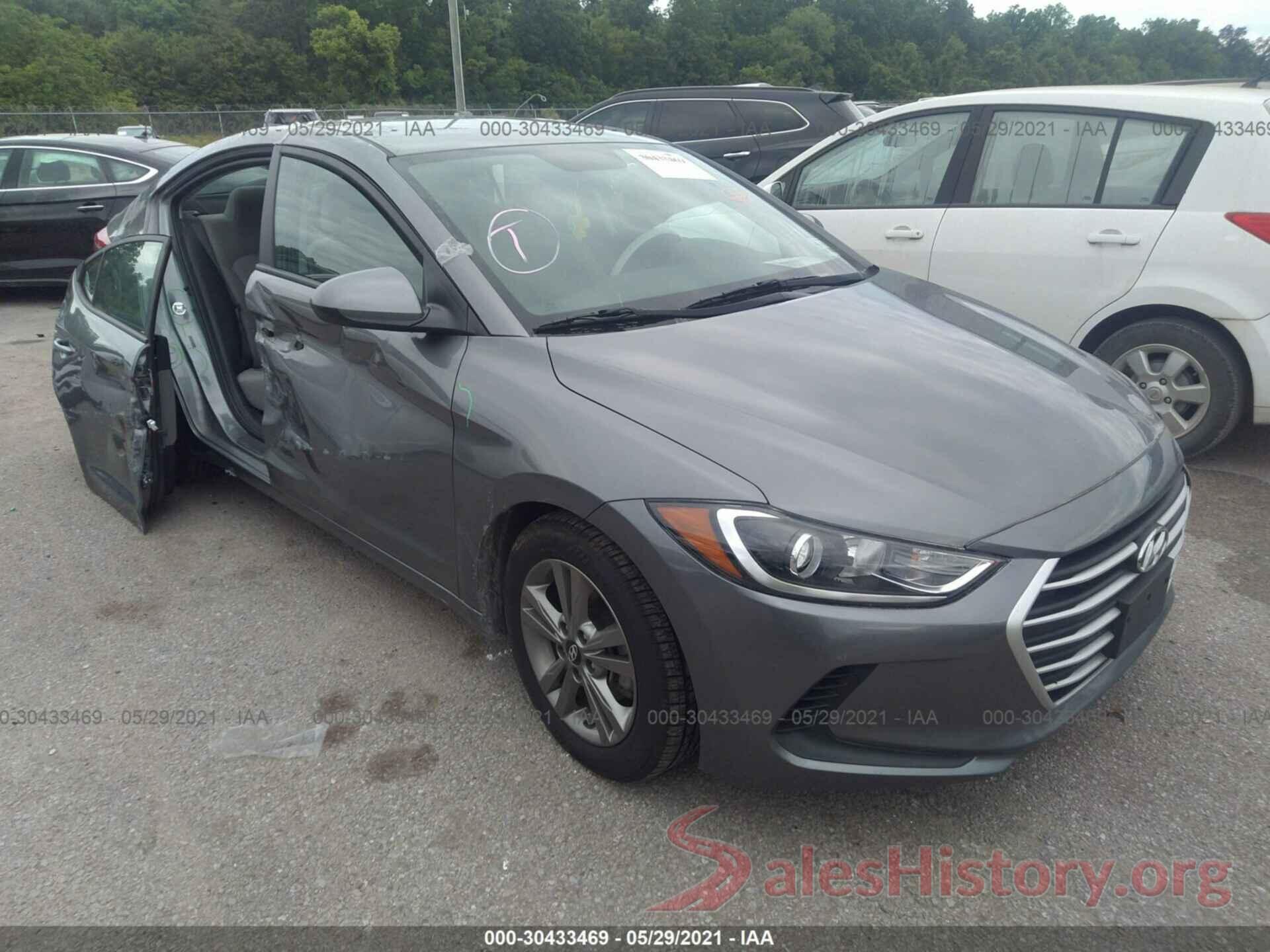 5NPD84LF1JH317663 2018 HYUNDAI ELANTRA