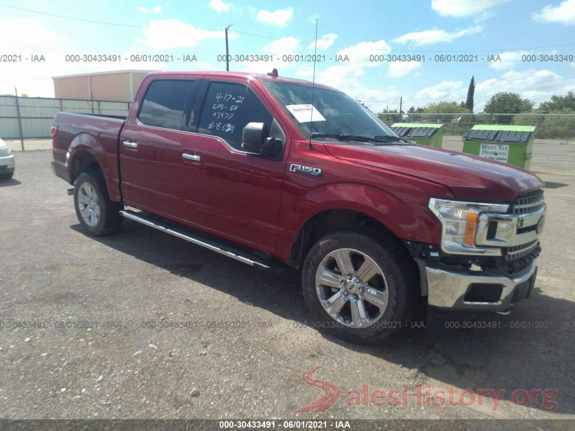 1FTEW1E50JKF74635 2018 FORD F-150