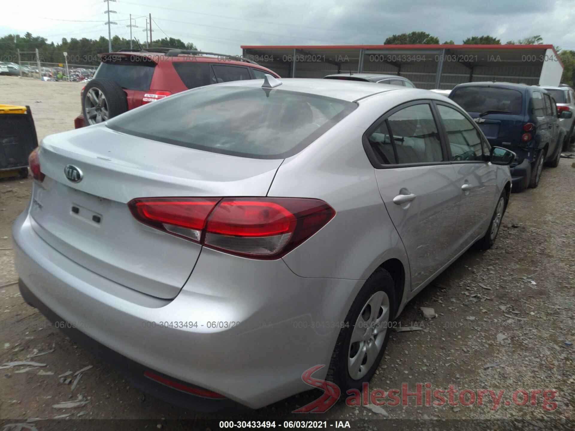 3KPFK4A7XJE230905 2018 KIA FORTE