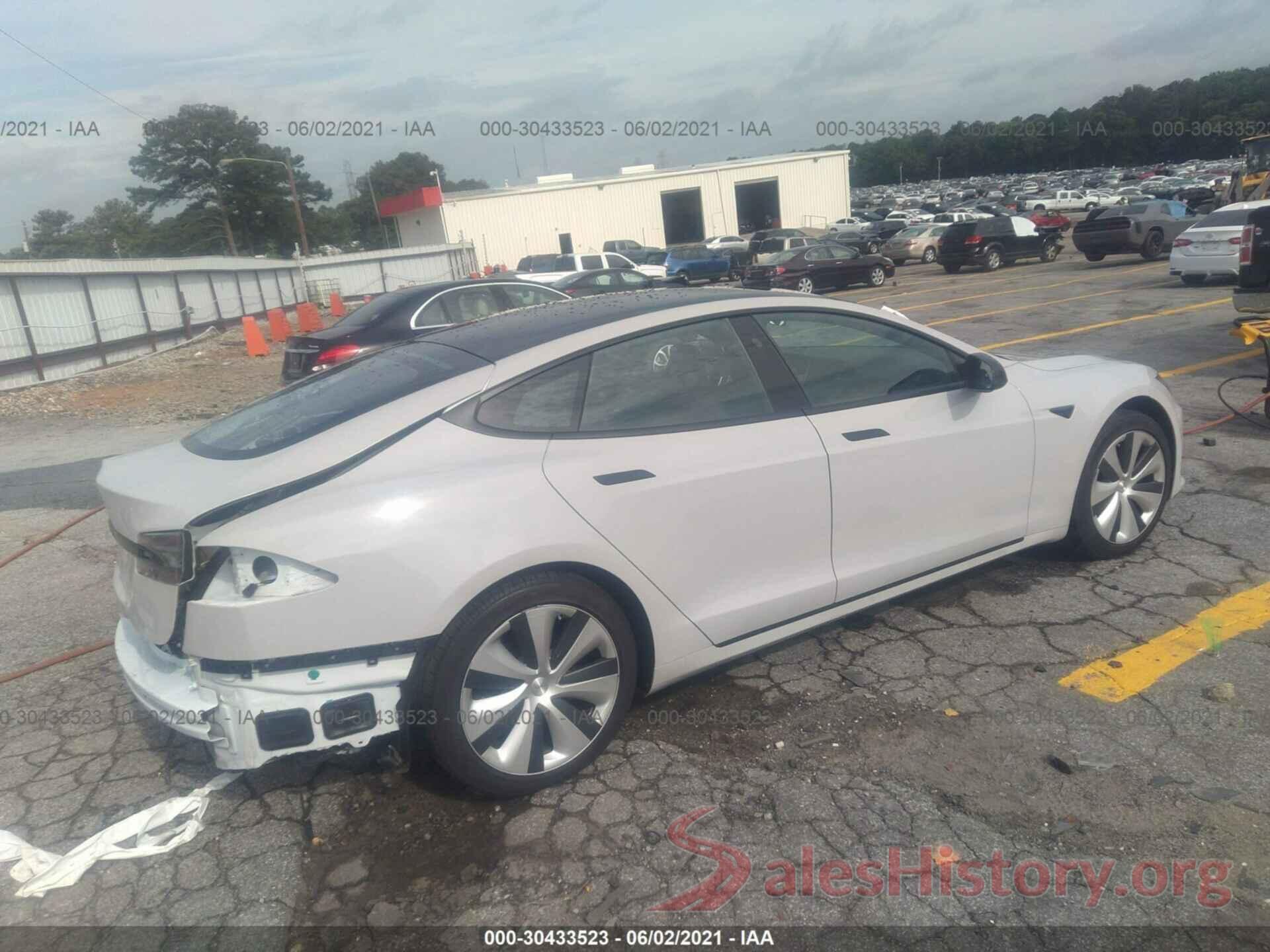 5YJSA1E24LF402695 2020 TESLA MODEL S