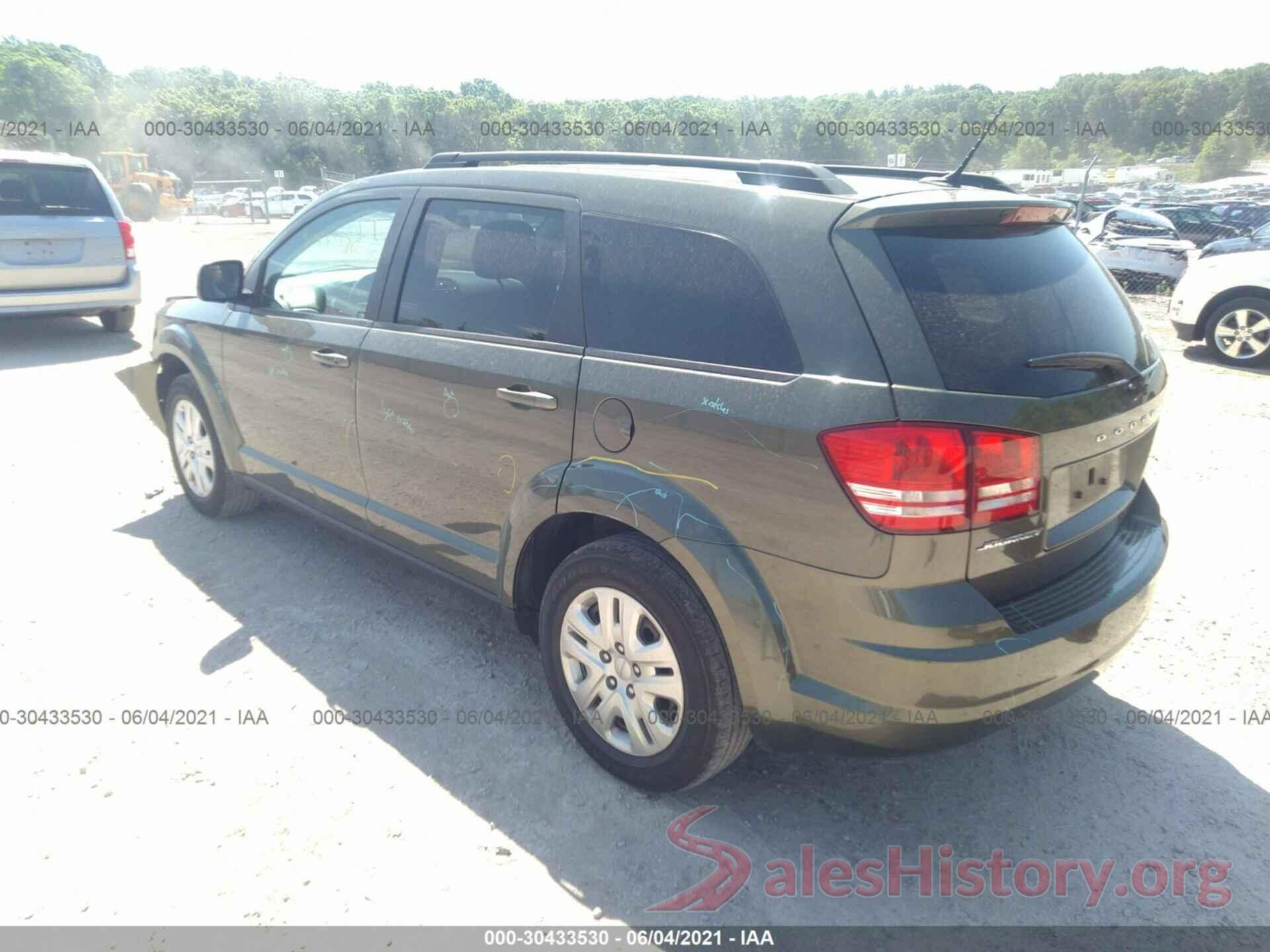 3C4PDCAB1GT169154 2016 DODGE JOURNEY