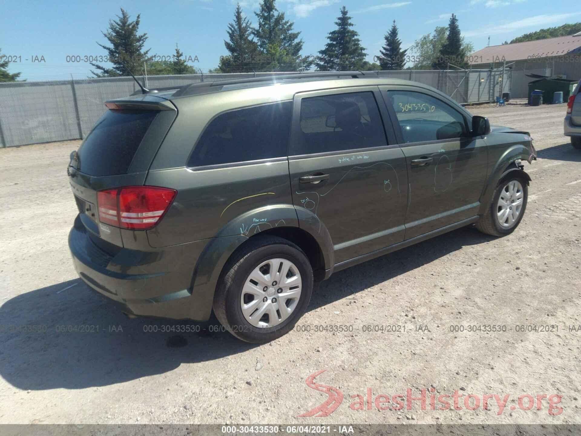 3C4PDCAB1GT169154 2016 DODGE JOURNEY