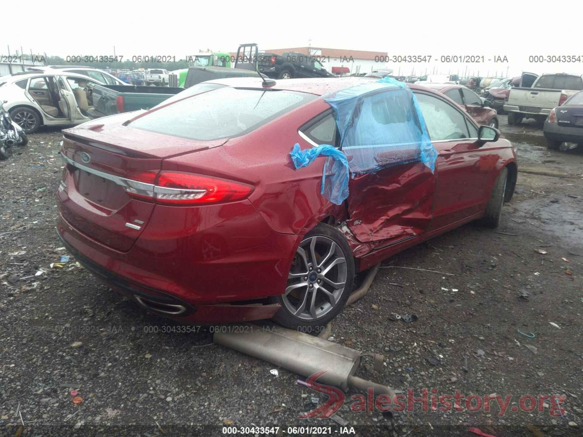 3FA6P0H9XHR410928 2017 FORD FUSION