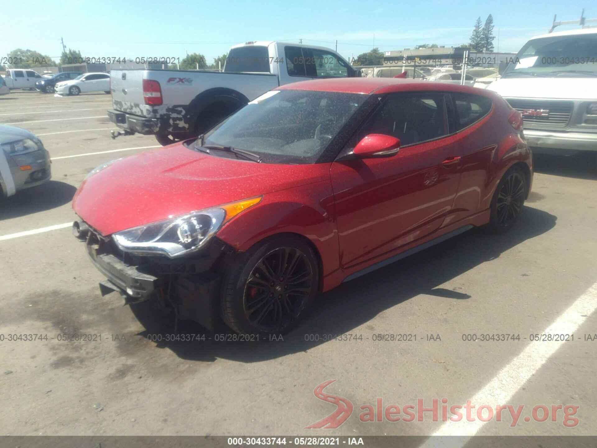 KMHTC6AE3HU312993 2017 HYUNDAI VELOSTER