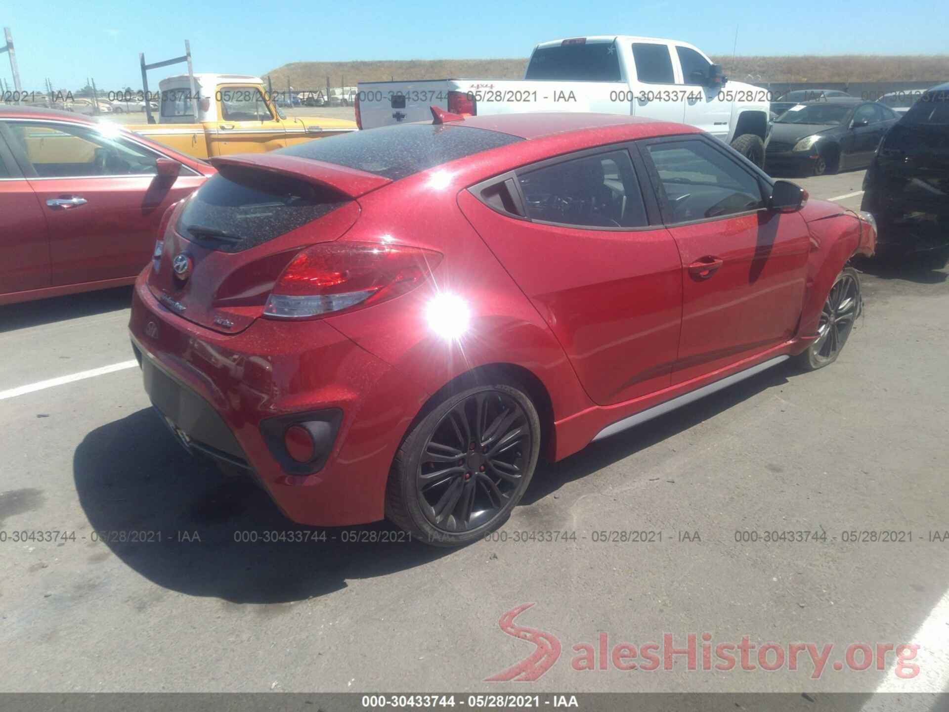 KMHTC6AE3HU312993 2017 HYUNDAI VELOSTER