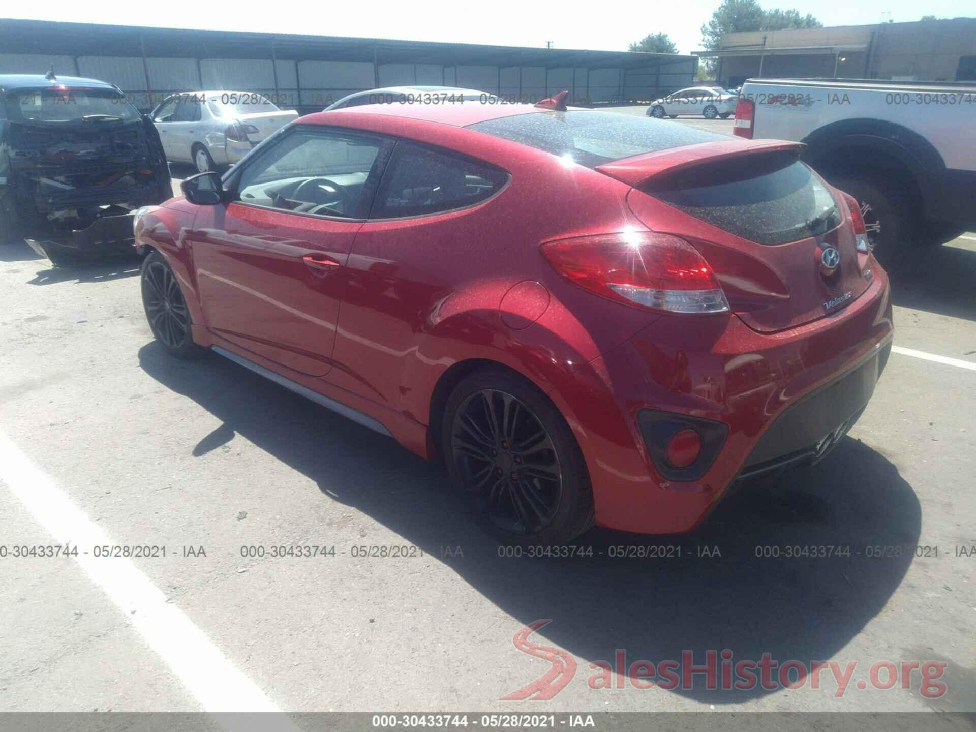 KMHTC6AE3HU312993 2017 HYUNDAI VELOSTER