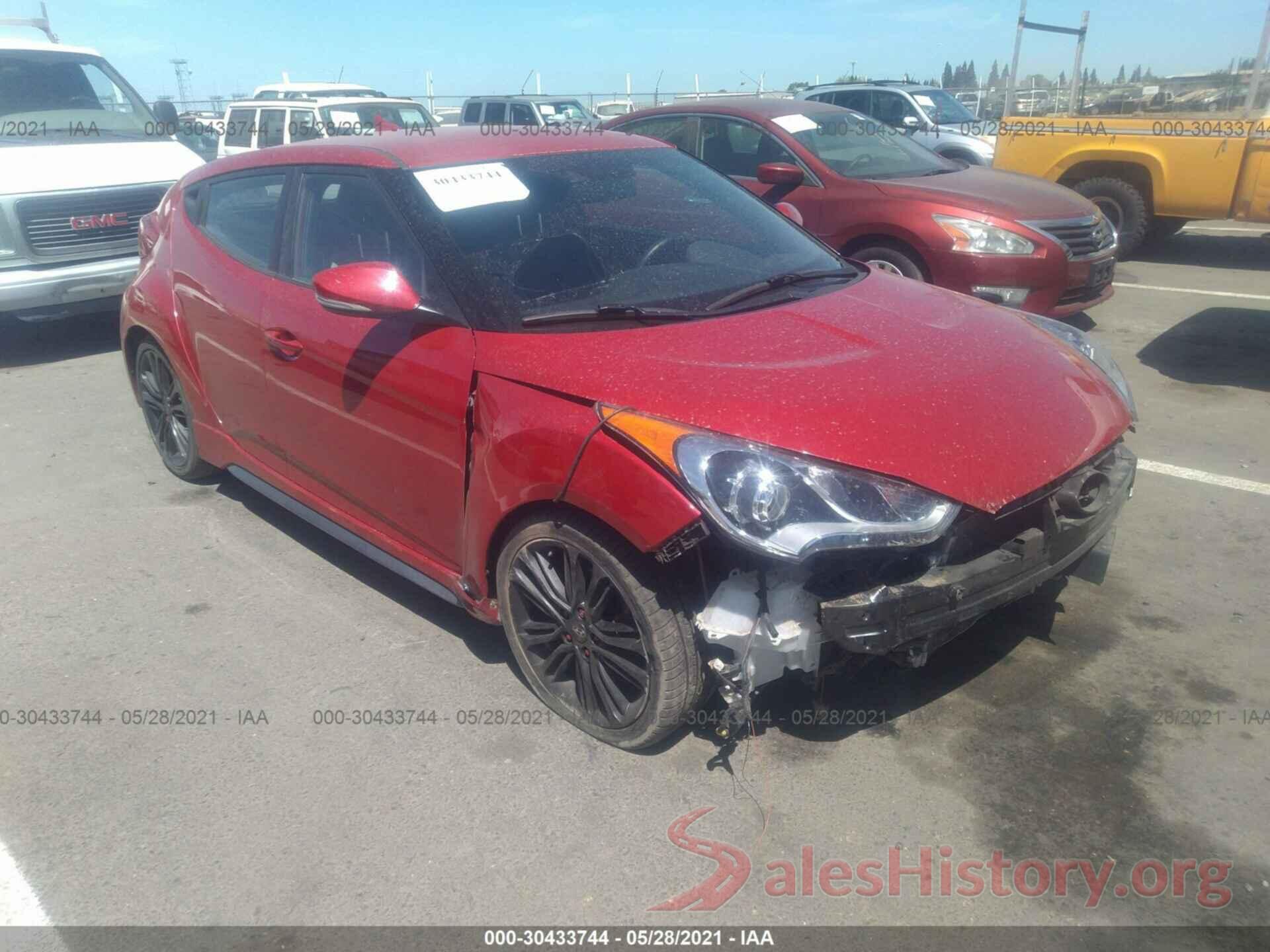 KMHTC6AE3HU312993 2017 HYUNDAI VELOSTER