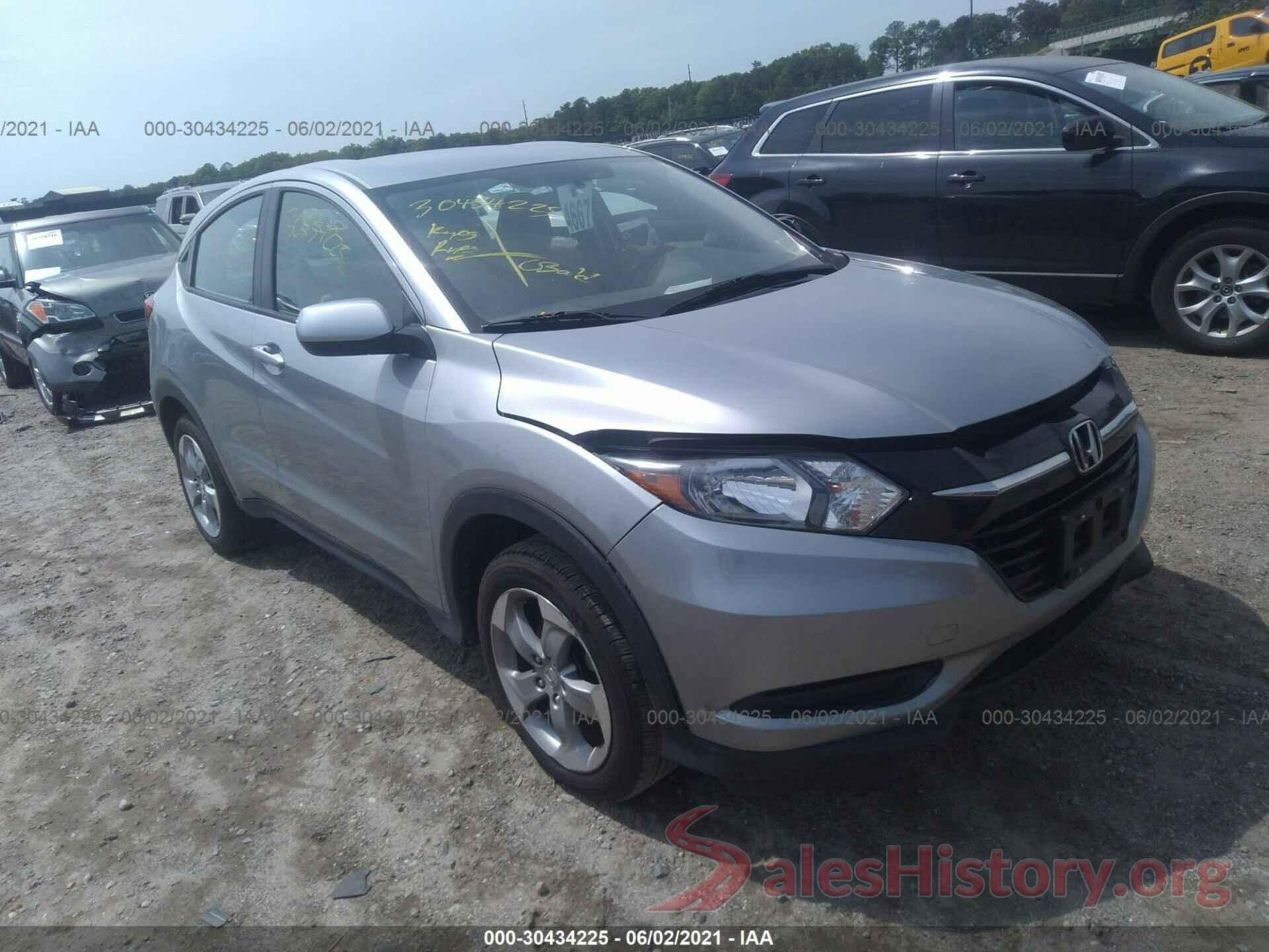 3CZRU6H37JG700165 2018 HONDA HR-V