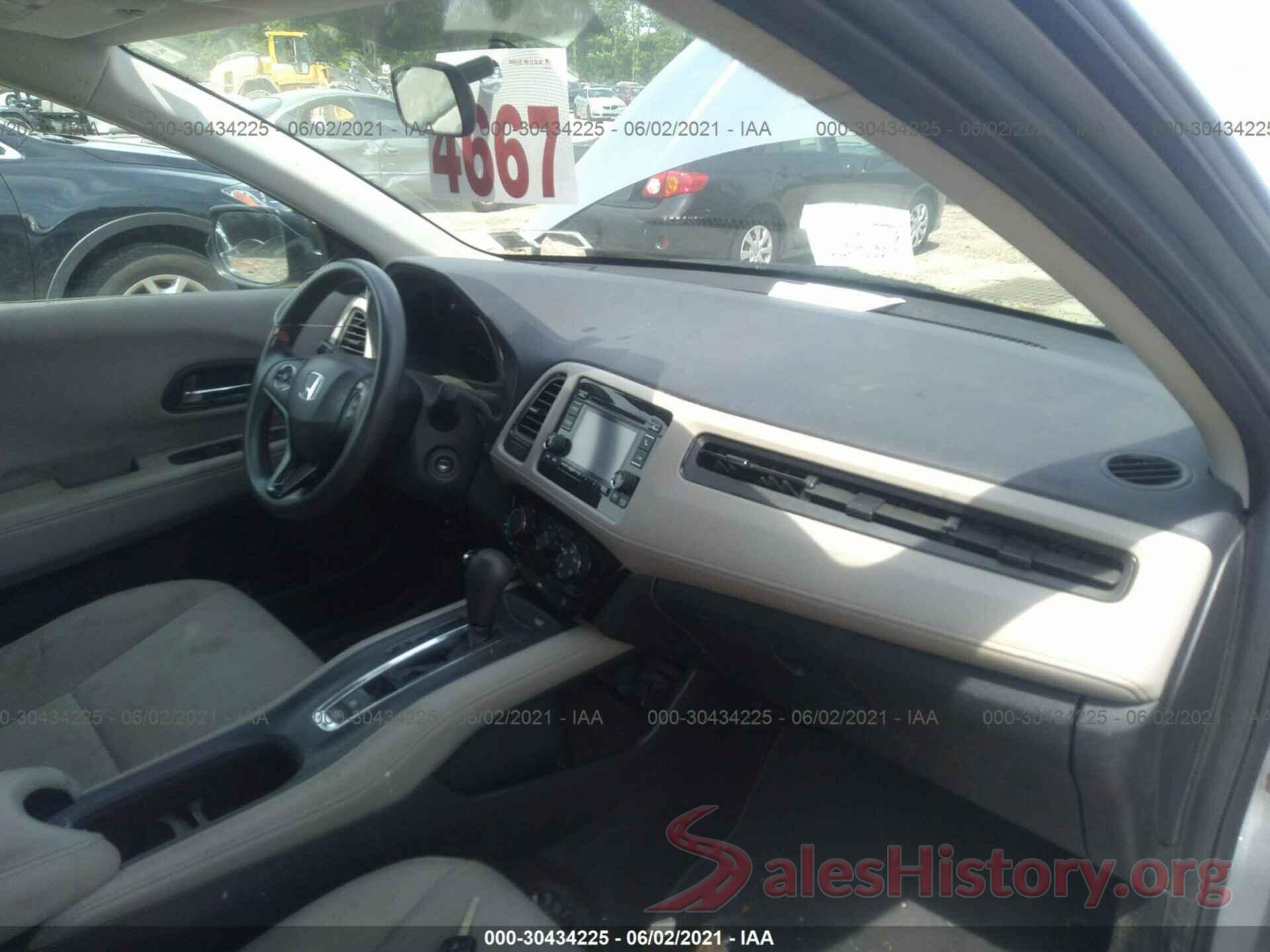 3CZRU6H37JG700165 2018 HONDA HR-V