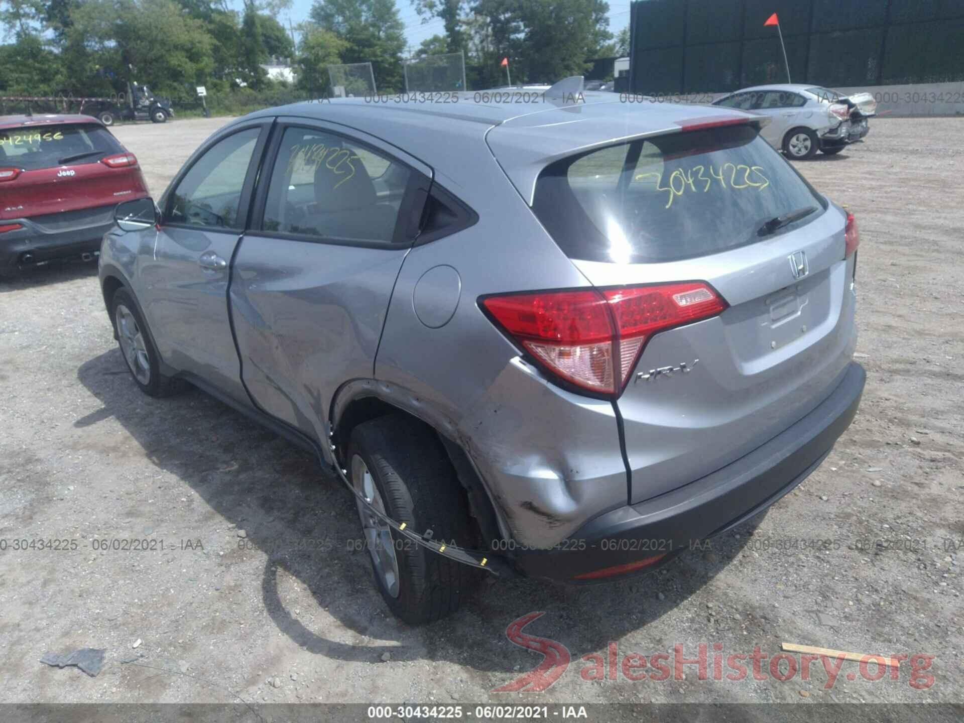 3CZRU6H37JG700165 2018 HONDA HR-V