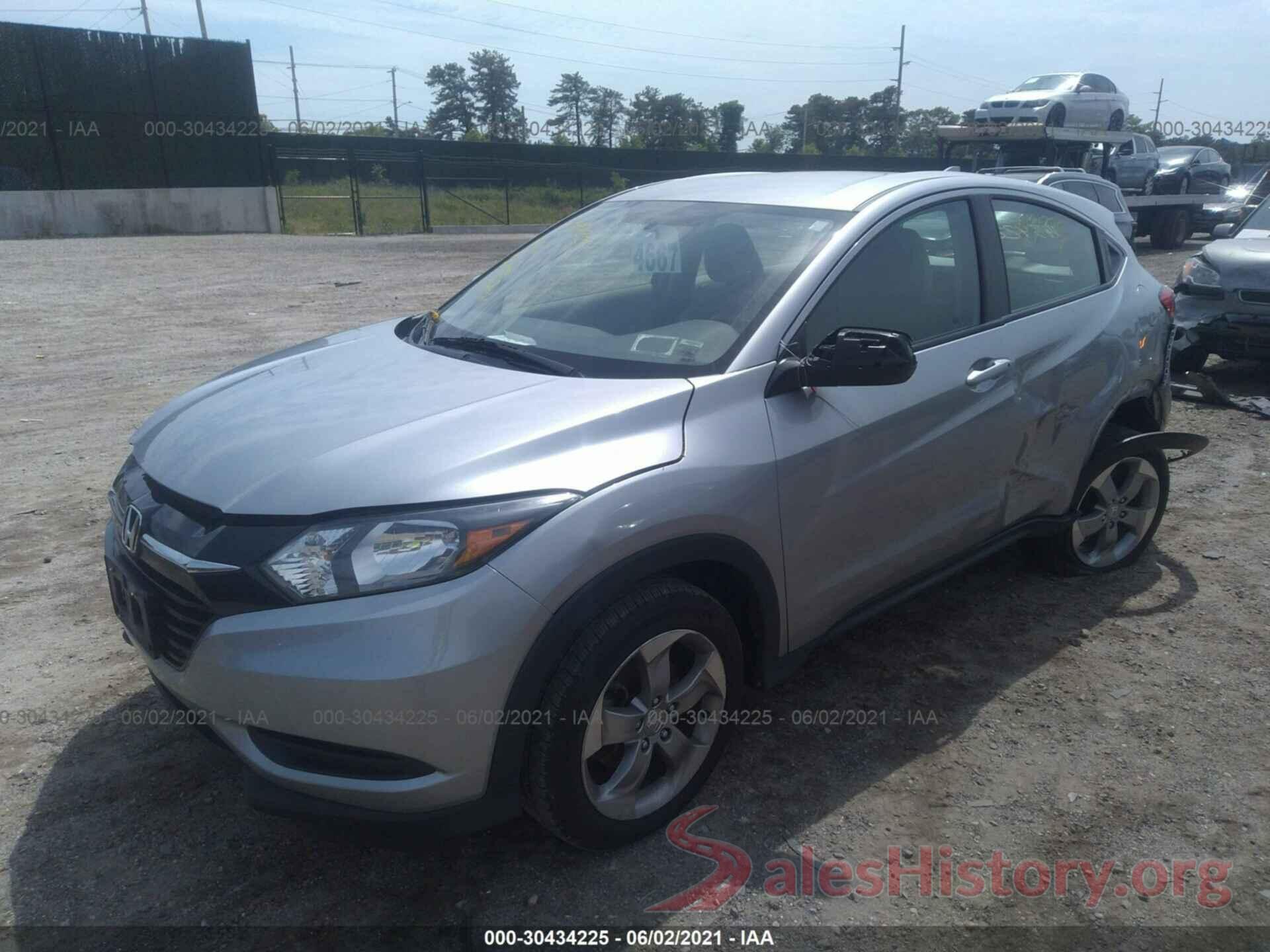 3CZRU6H37JG700165 2018 HONDA HR-V