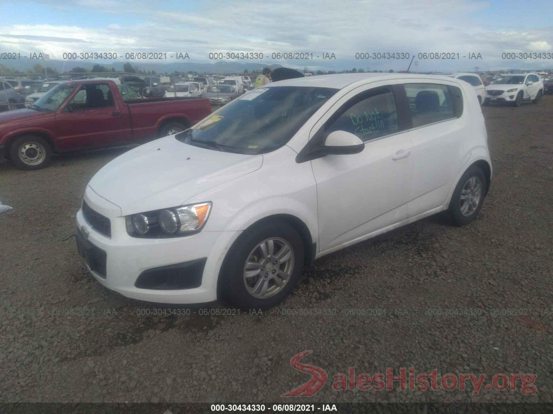 1G1JC6SG4G4121702 2016 CHEVROLET SONIC