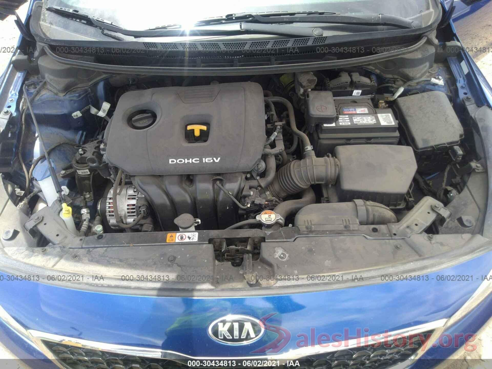 3KPFK4A74JE192863 2018 KIA FORTE