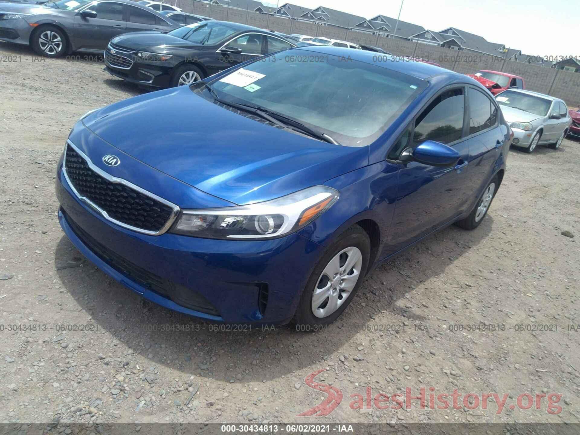 3KPFK4A74JE192863 2018 KIA FORTE