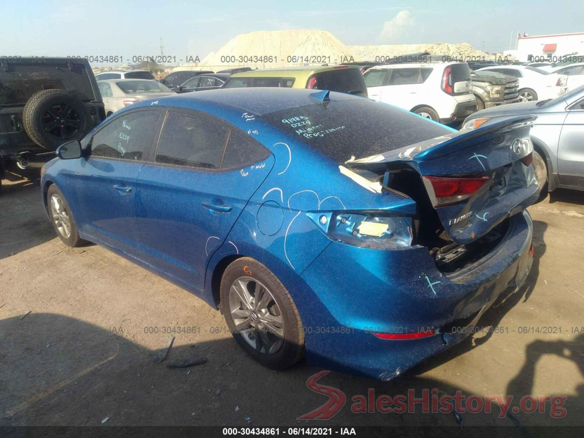 5NPD84LF1HH043665 2017 HYUNDAI ELANTRA