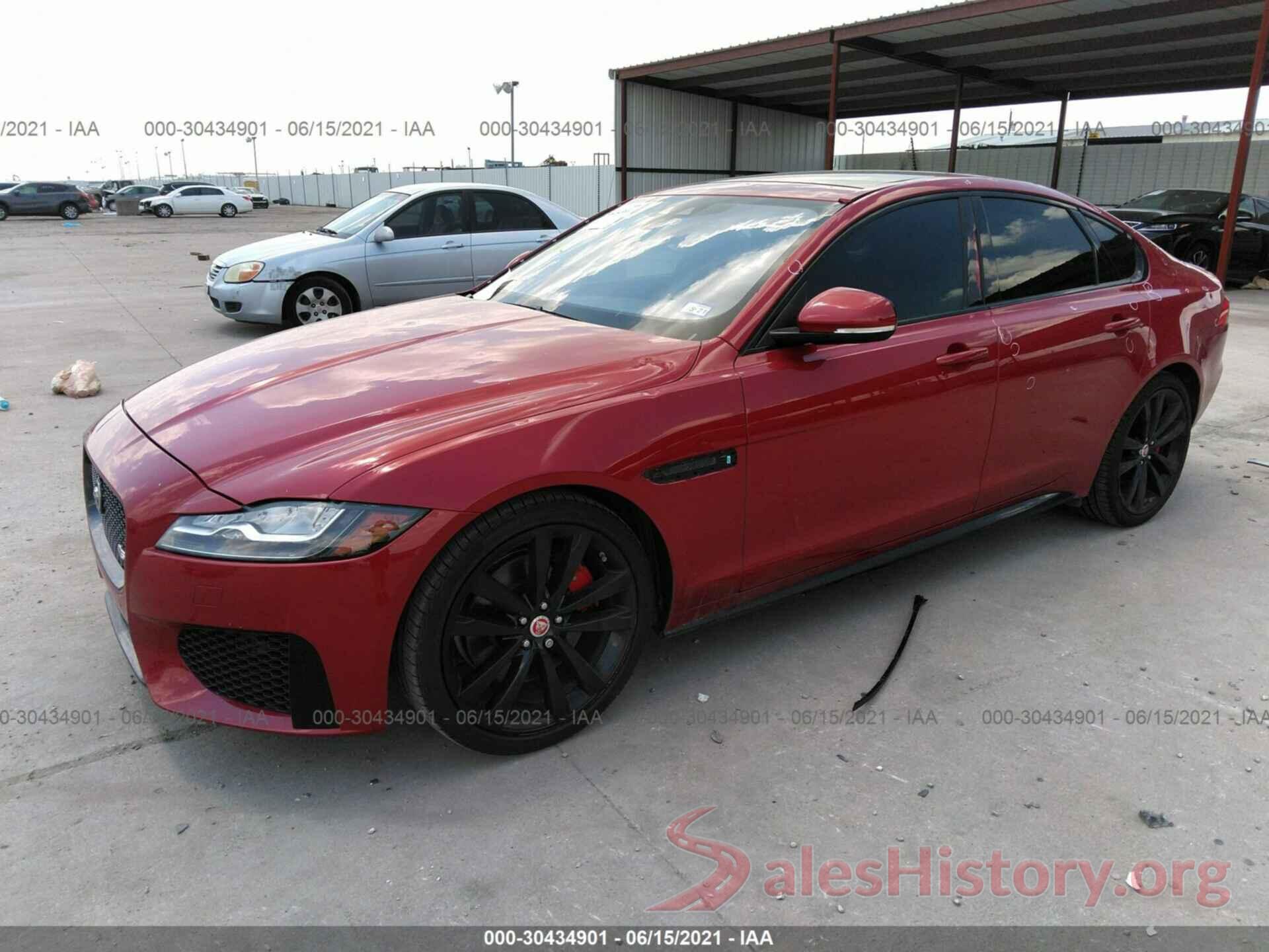 SAJBG4BV4HCY33977 2017 JAGUAR XF