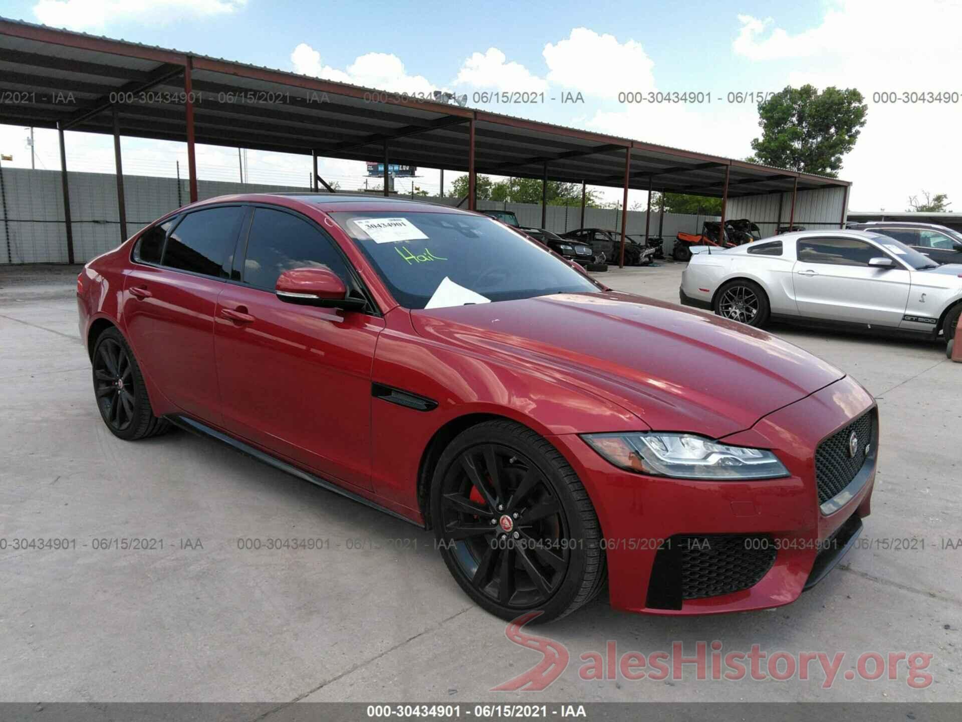 SAJBG4BV4HCY33977 2017 JAGUAR XF