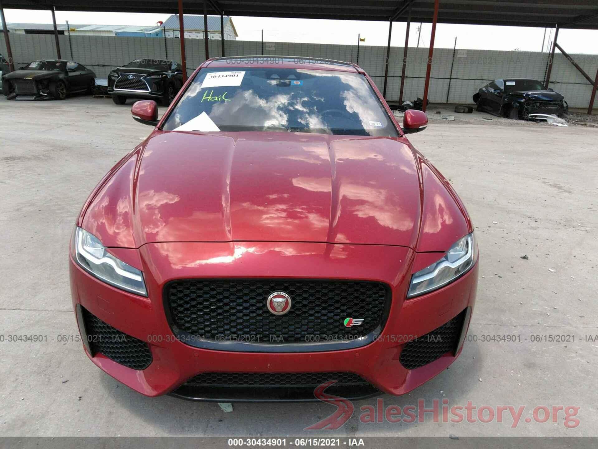 SAJBG4BV4HCY33977 2017 JAGUAR XF