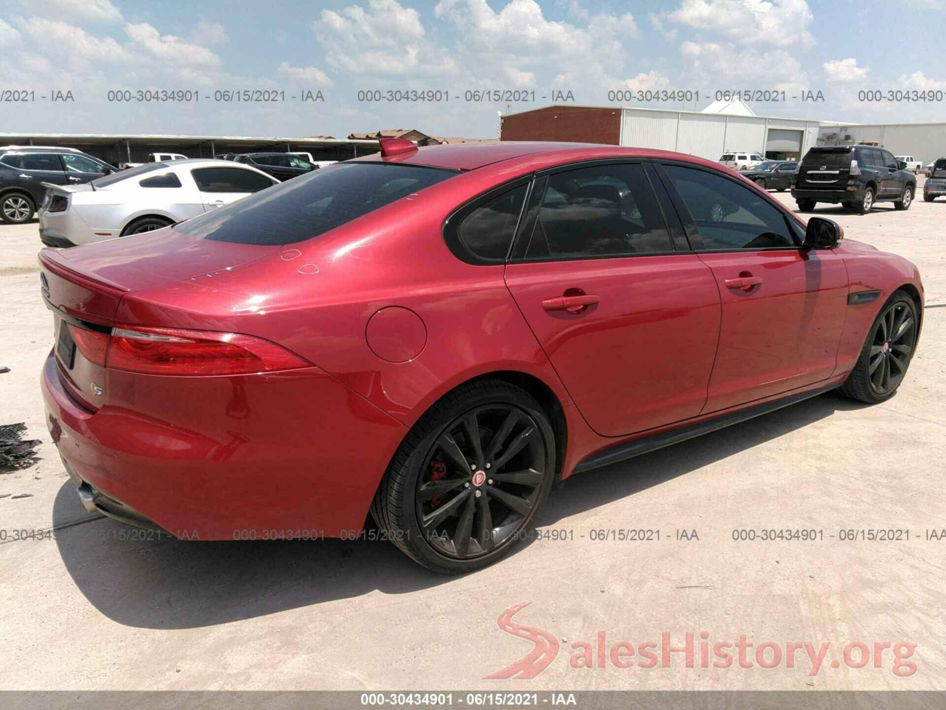 SAJBG4BV4HCY33977 2017 JAGUAR XF